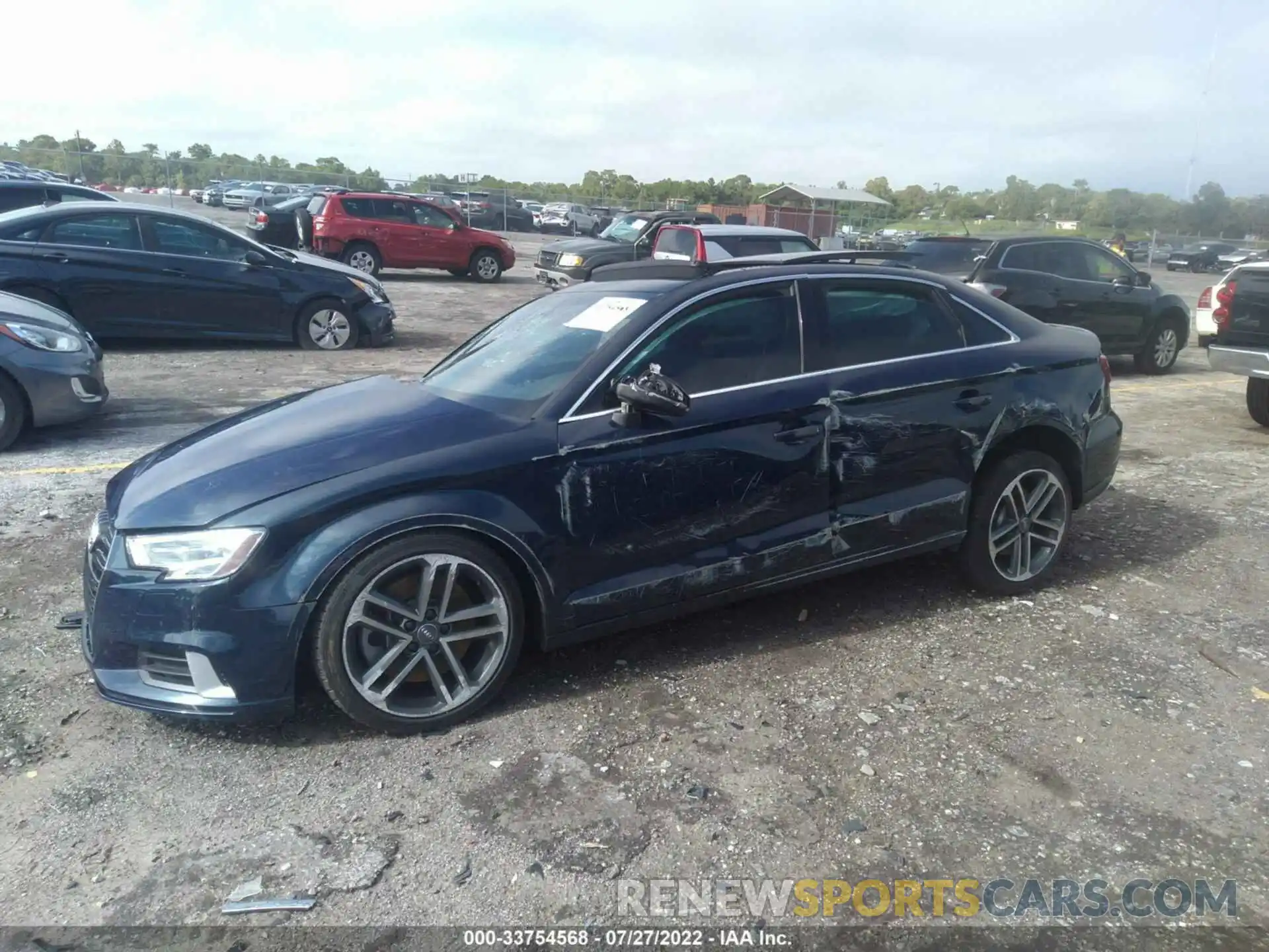 2 Photograph of a damaged car WAUBEGFF2KA081236 AUDI A3 SEDAN 2019