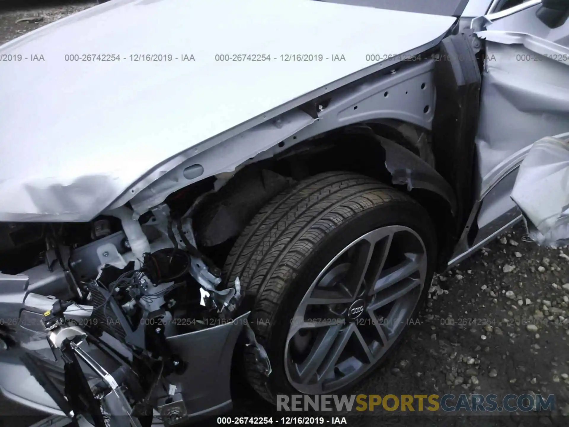 6 Photograph of a damaged car WAUBEGFF4KA087121 AUDI A3 SEDAN 2019