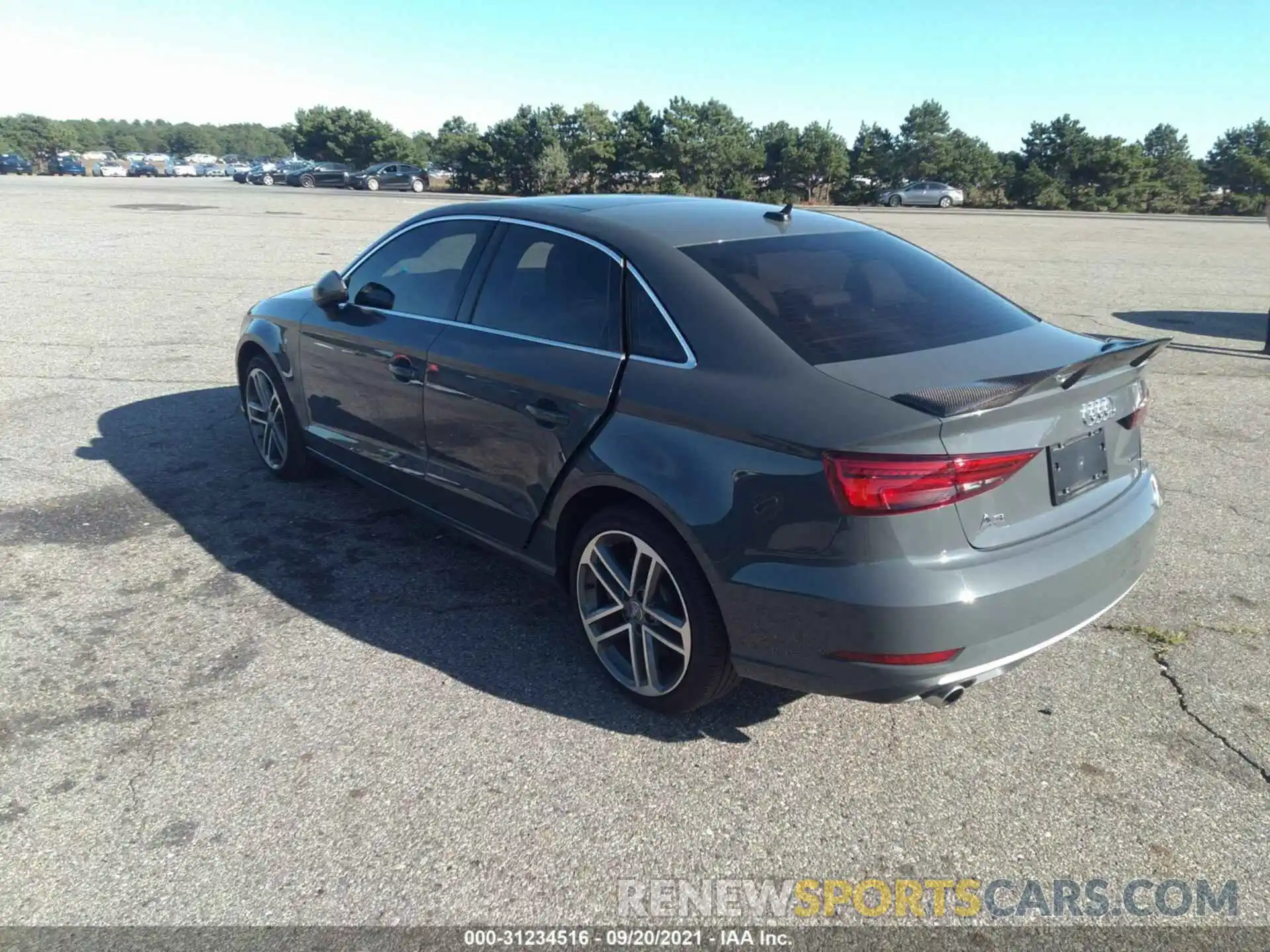 3 Photograph of a damaged car WAUBEGFF4KA125429 AUDI A3 SEDAN 2019