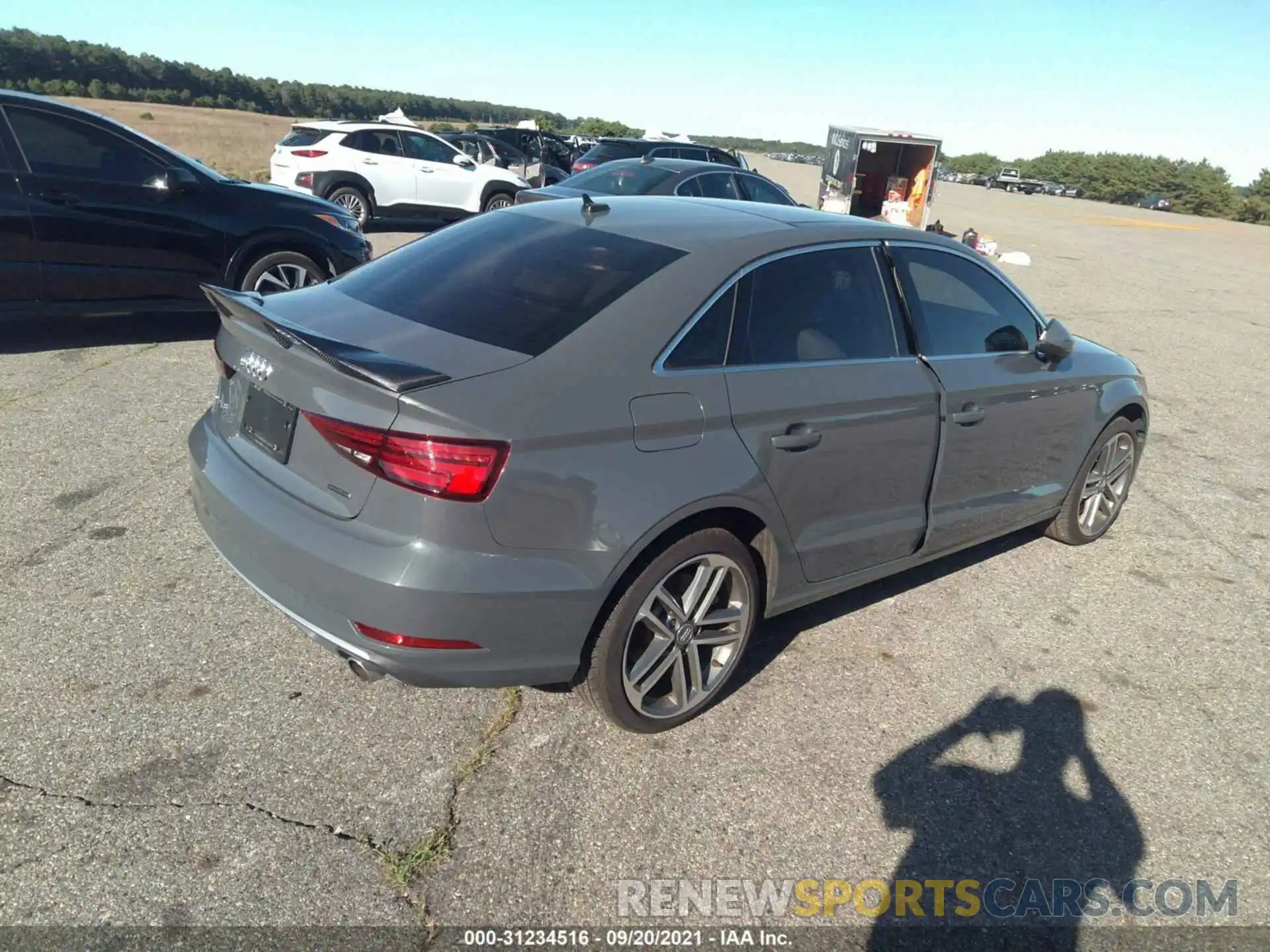 4 Photograph of a damaged car WAUBEGFF4KA125429 AUDI A3 SEDAN 2019