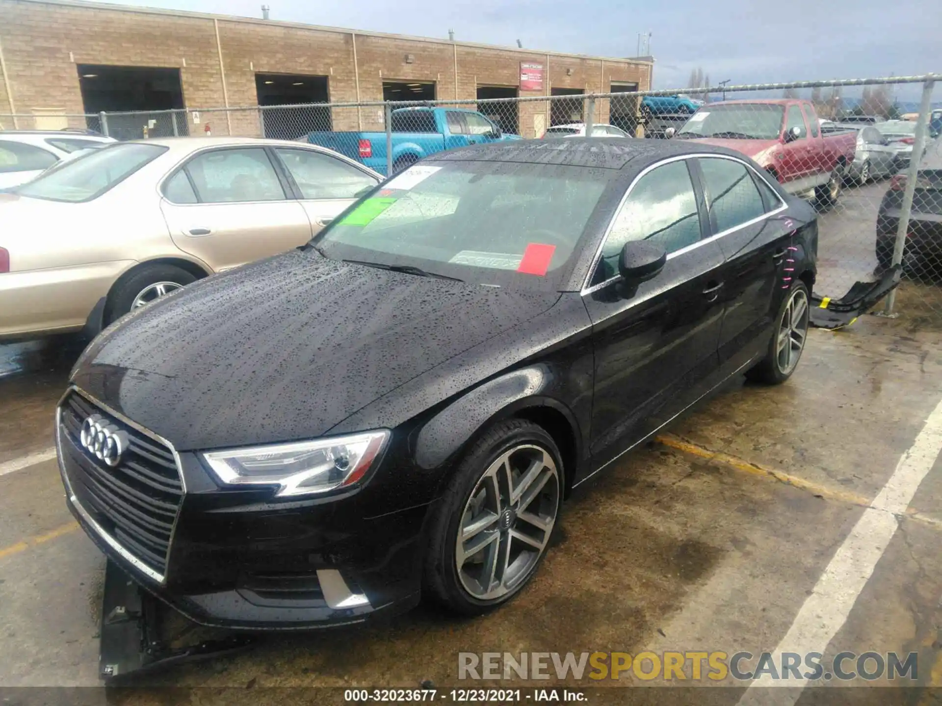 2 Фотография поврежденного автомобиля WAUBEGFF6K1022478 AUDI A3 SEDAN 2019