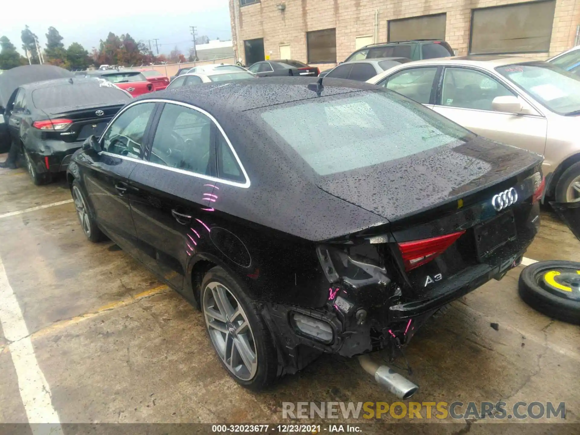 3 Photograph of a damaged car WAUBEGFF6K1022478 AUDI A3 SEDAN 2019