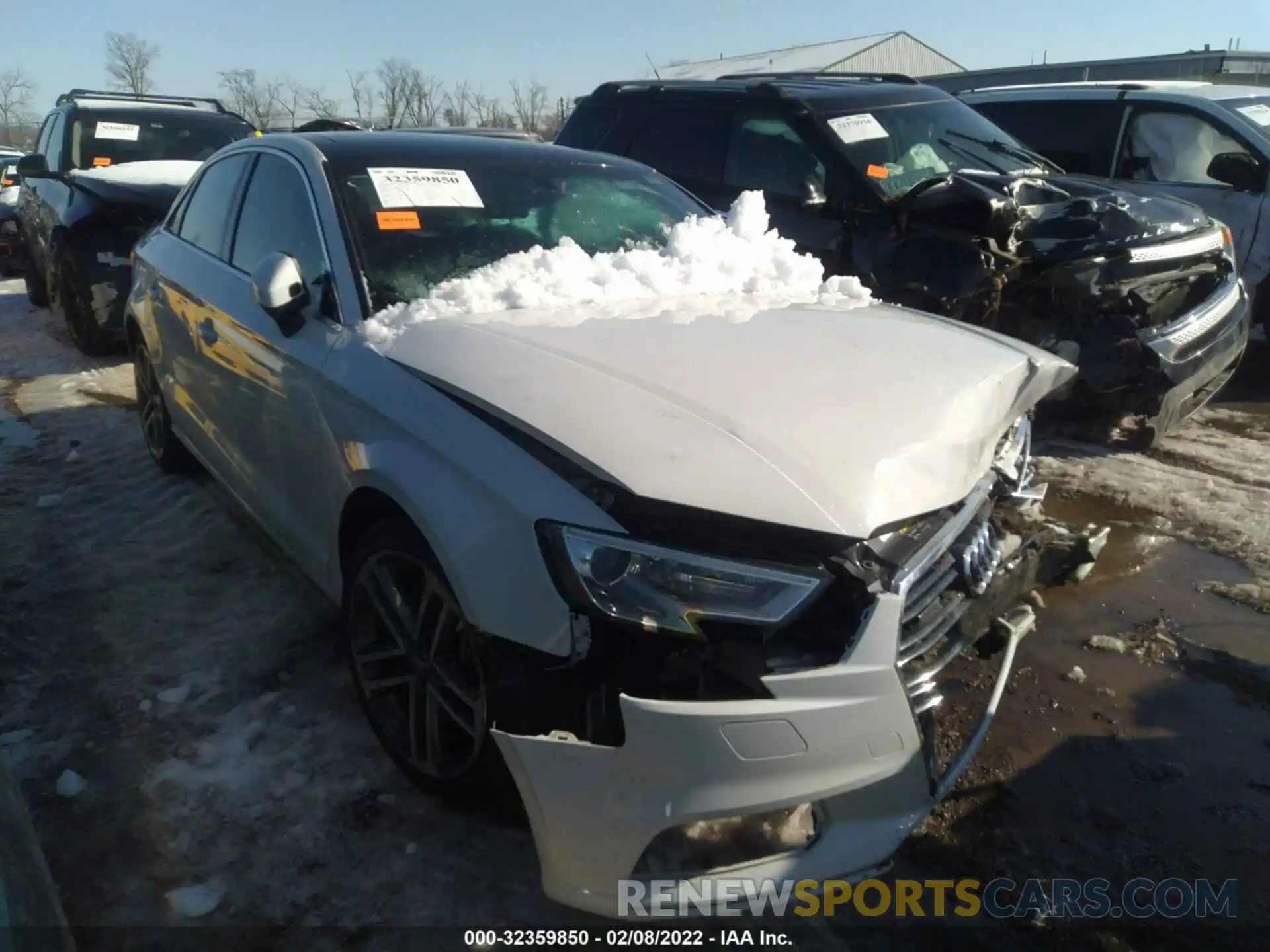 1 Photograph of a damaged car WAUBEHFF1K1020420 AUDI A3 SEDAN 2019