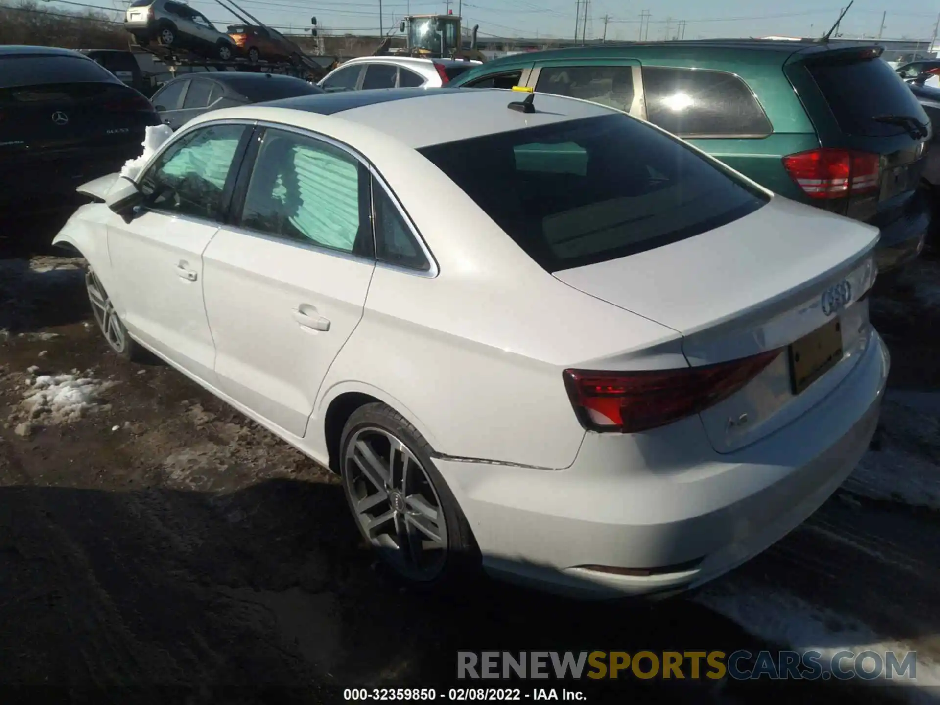 3 Photograph of a damaged car WAUBEHFF1K1020420 AUDI A3 SEDAN 2019