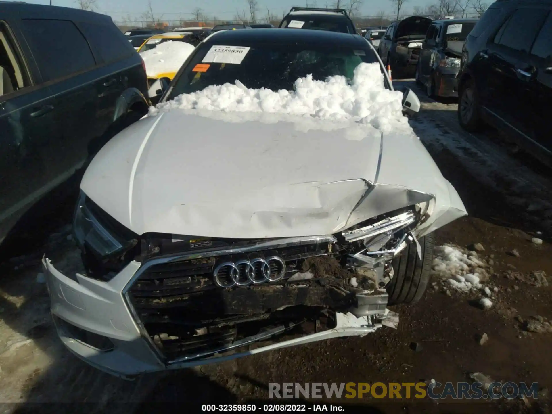 6 Photograph of a damaged car WAUBEHFF1K1020420 AUDI A3 SEDAN 2019