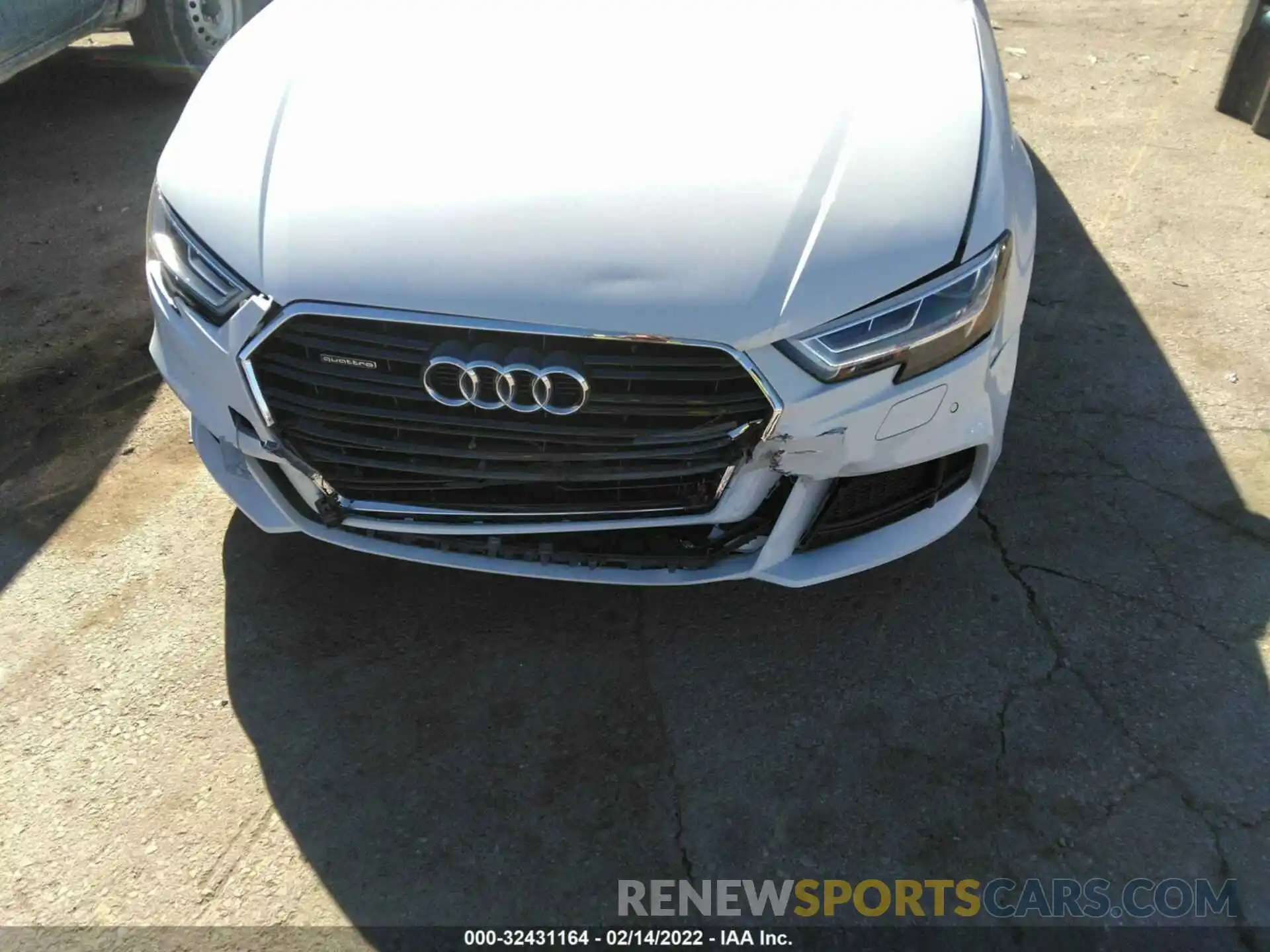 6 Photograph of a damaged car WAUJEGFF1K1017359 AUDI A3 SEDAN 2019