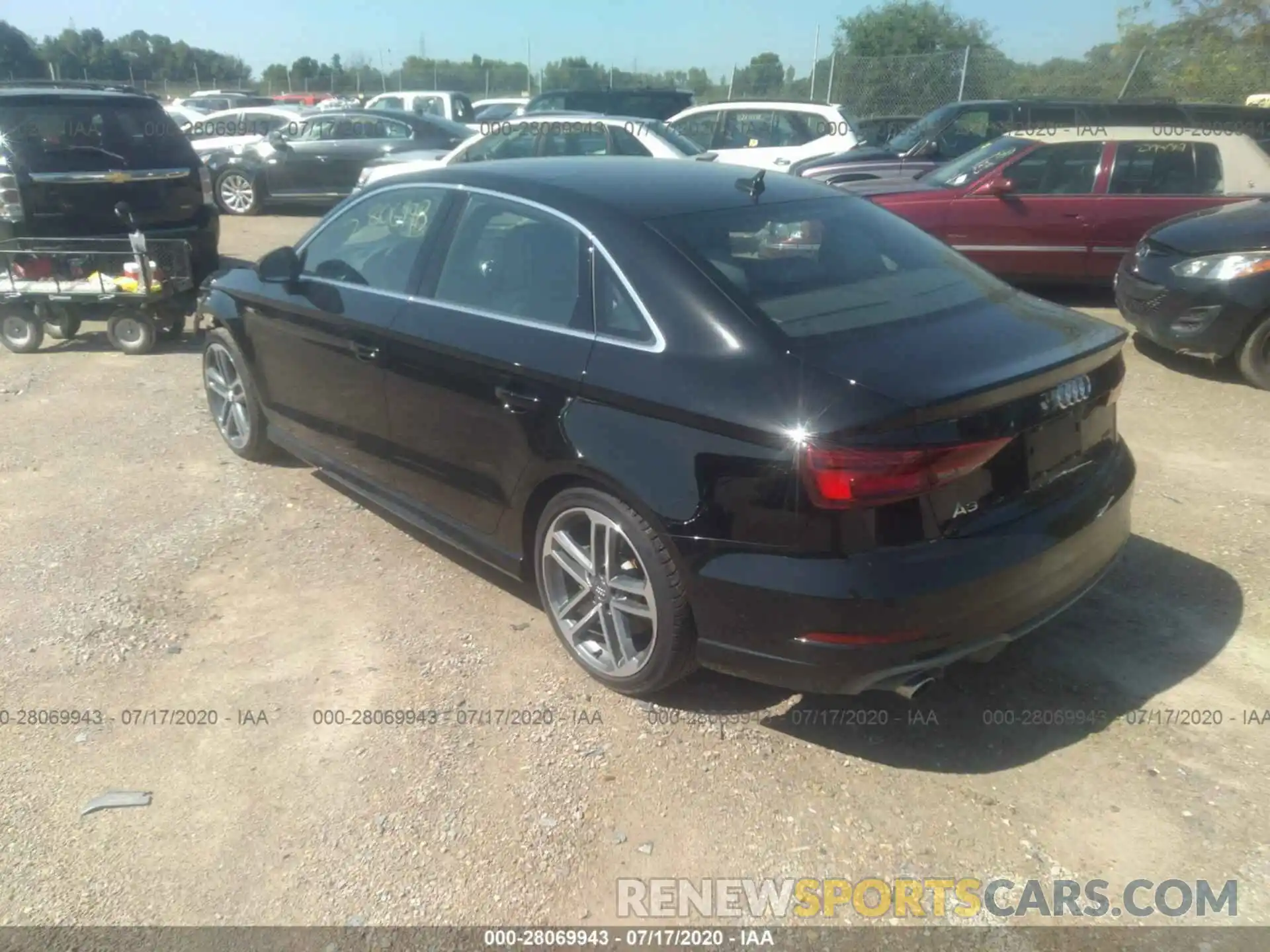 3 Photograph of a damaged car WAUJEGFF1K1017605 AUDI A3 SEDAN 2019