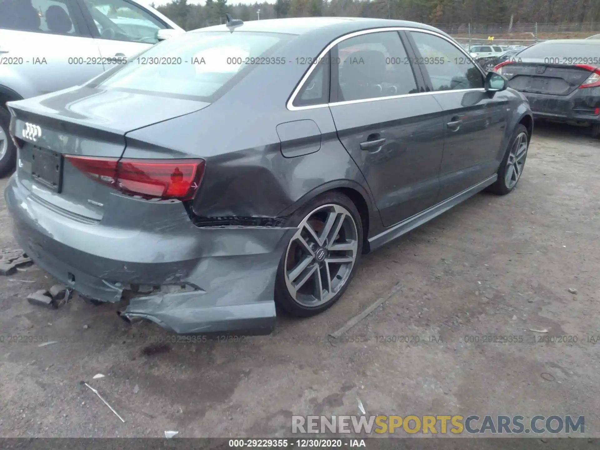 6 Photograph of a damaged car WAUJEGFFXKA114379 AUDI A3 SEDAN 2019