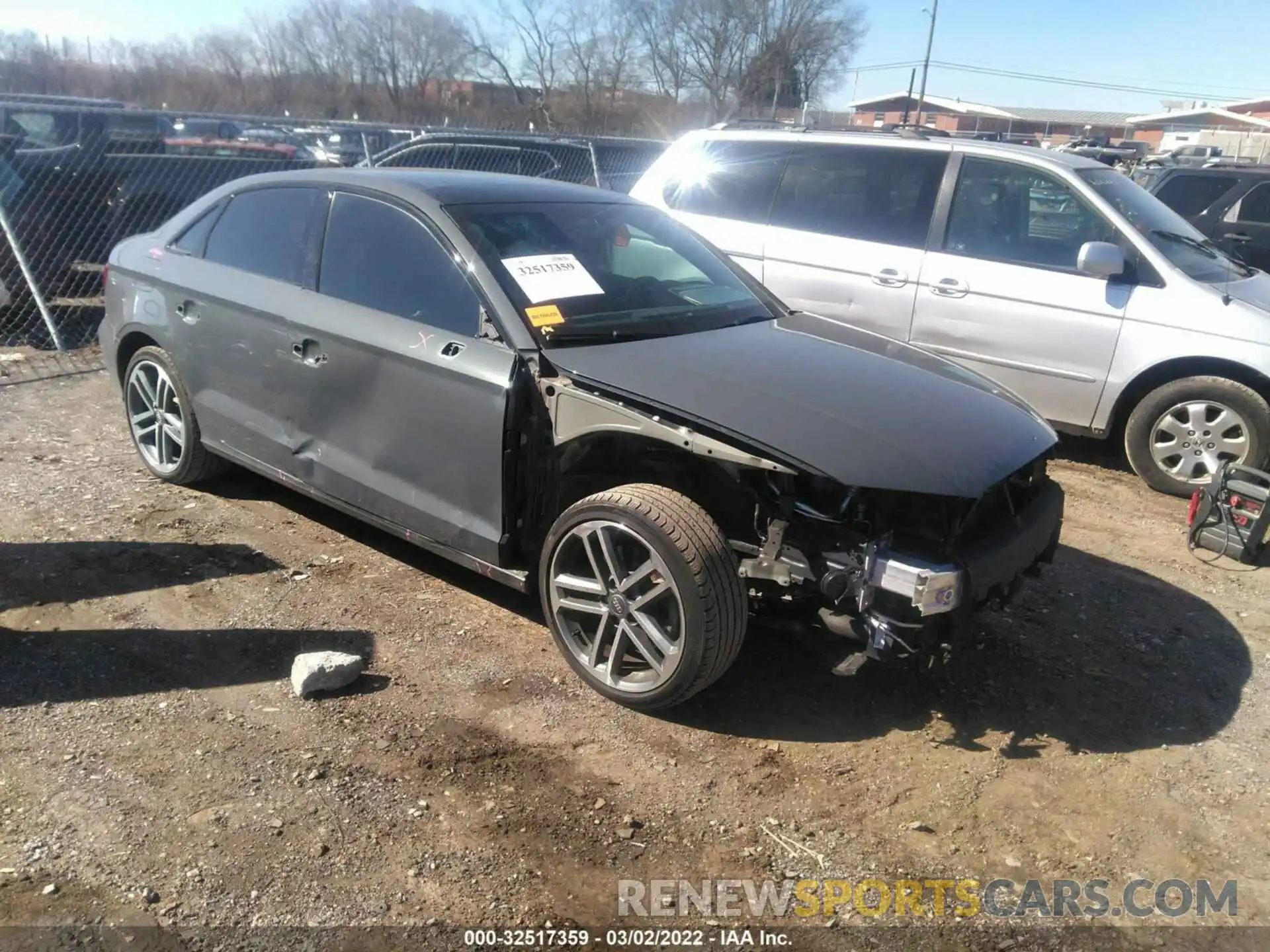 1 Photograph of a damaged car WAUAUGFF0LA040801 AUDI A3 SEDAN 2020