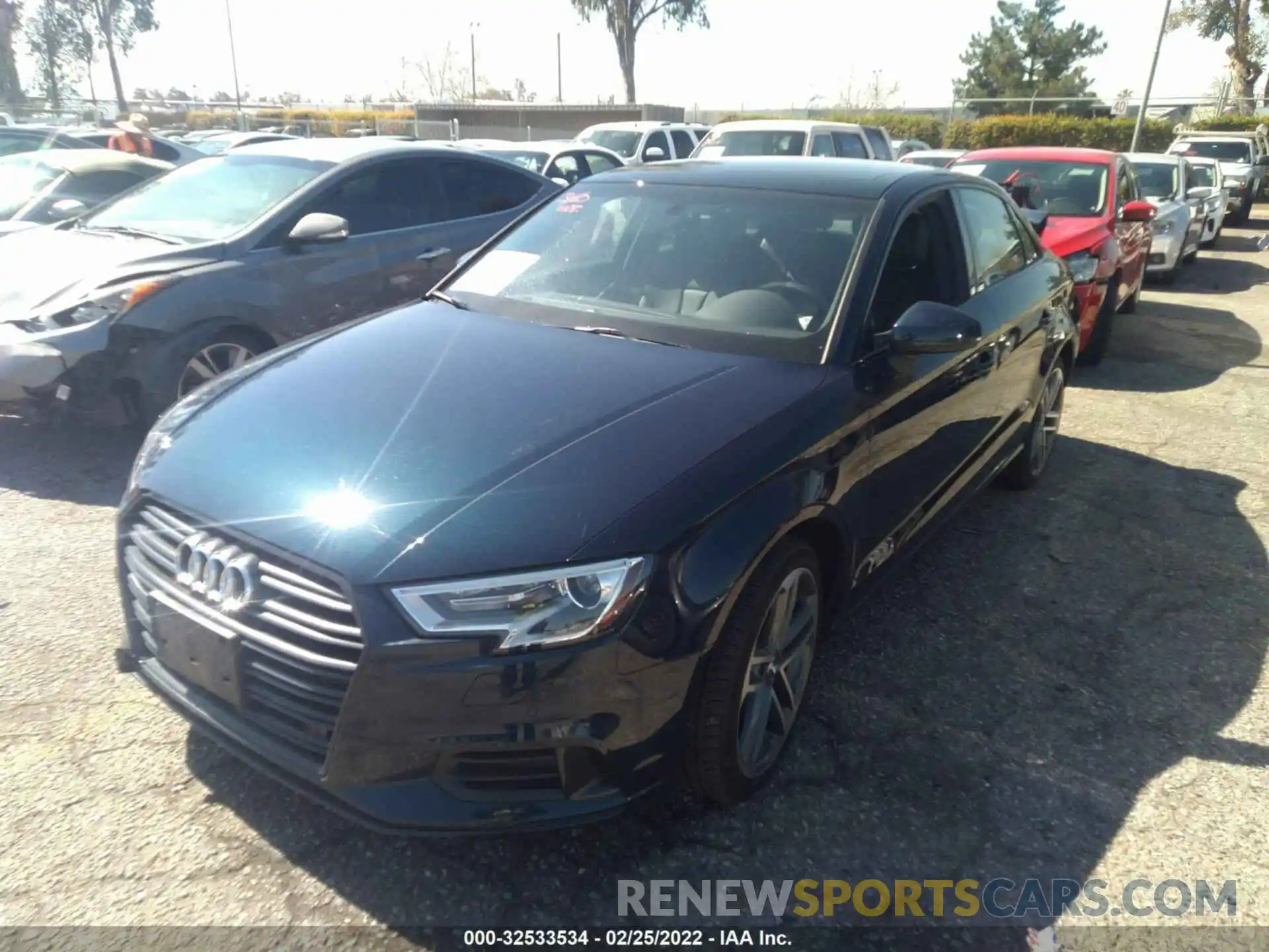 2 Photograph of a damaged car WAUAUGFF0LA097886 AUDI A3 SEDAN 2020