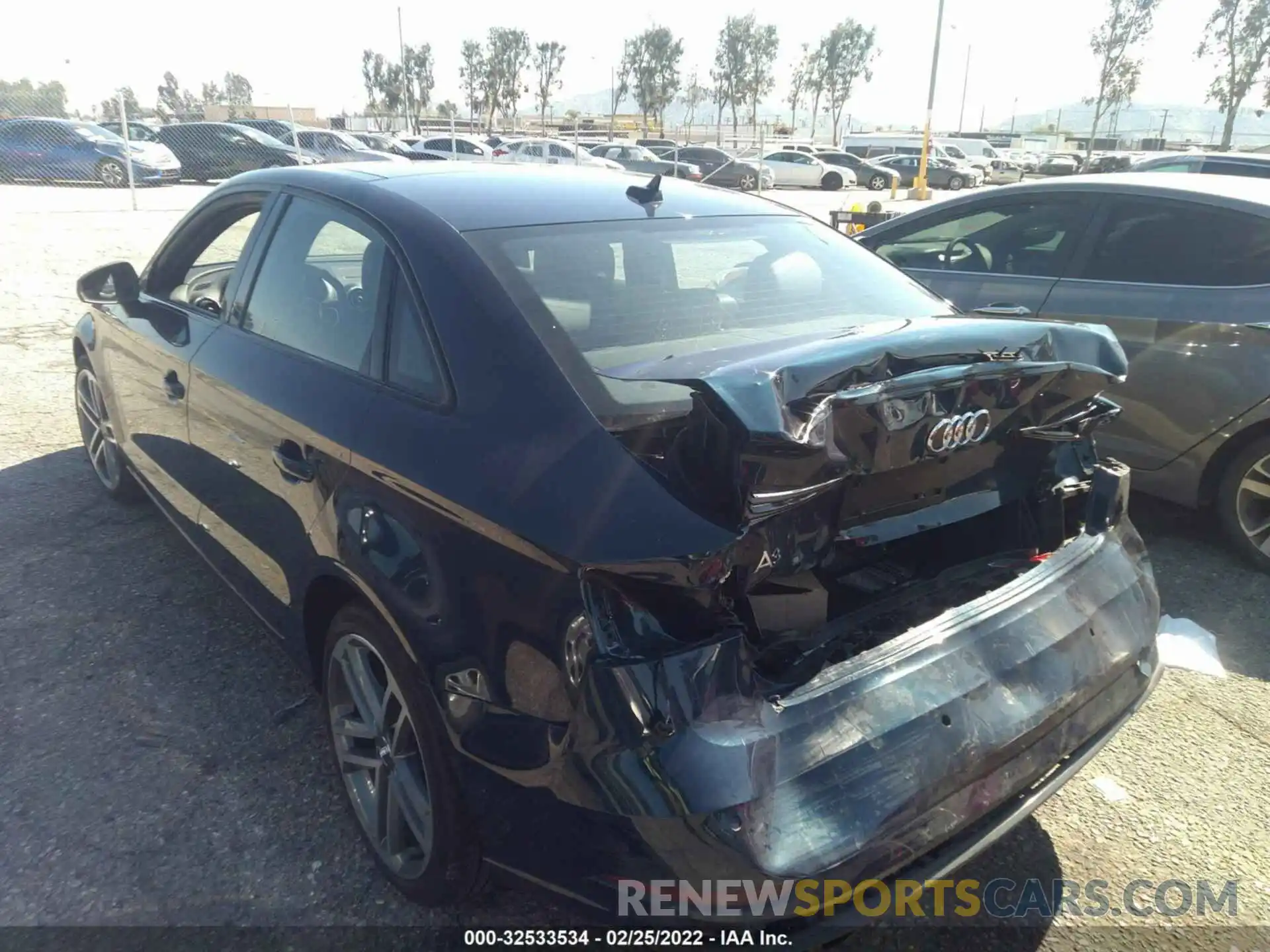 3 Photograph of a damaged car WAUAUGFF0LA097886 AUDI A3 SEDAN 2020