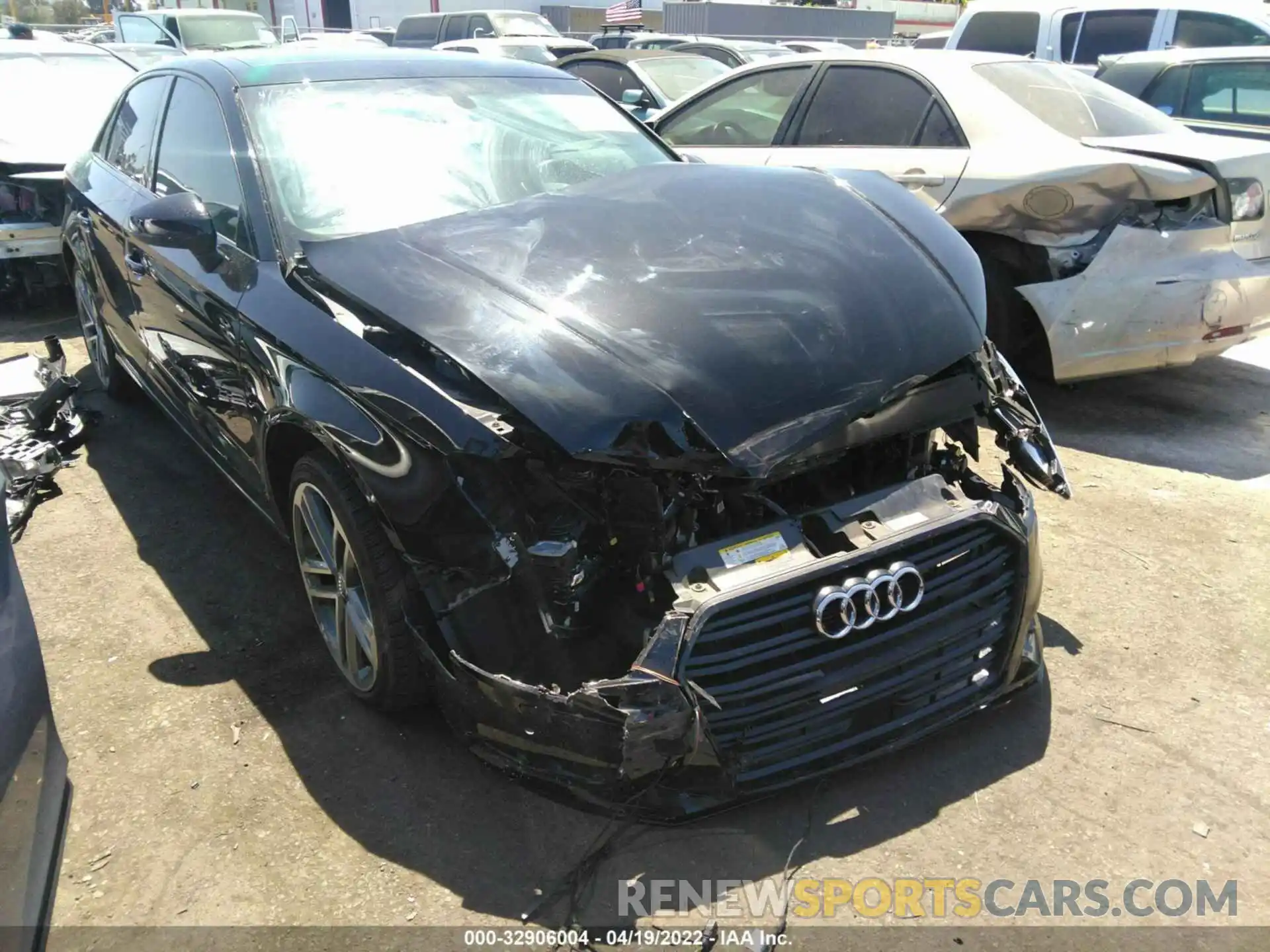 1 Photograph of a damaged car WAUAUGFF1LA000923 AUDI A3 SEDAN 2020