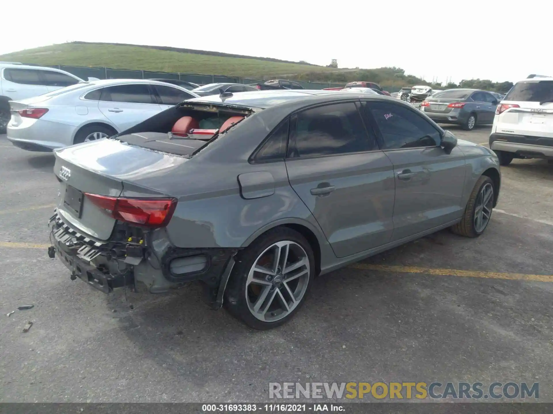 4 Photograph of a damaged car WAUAUGFF1LA100620 AUDI A3 SEDAN 2020