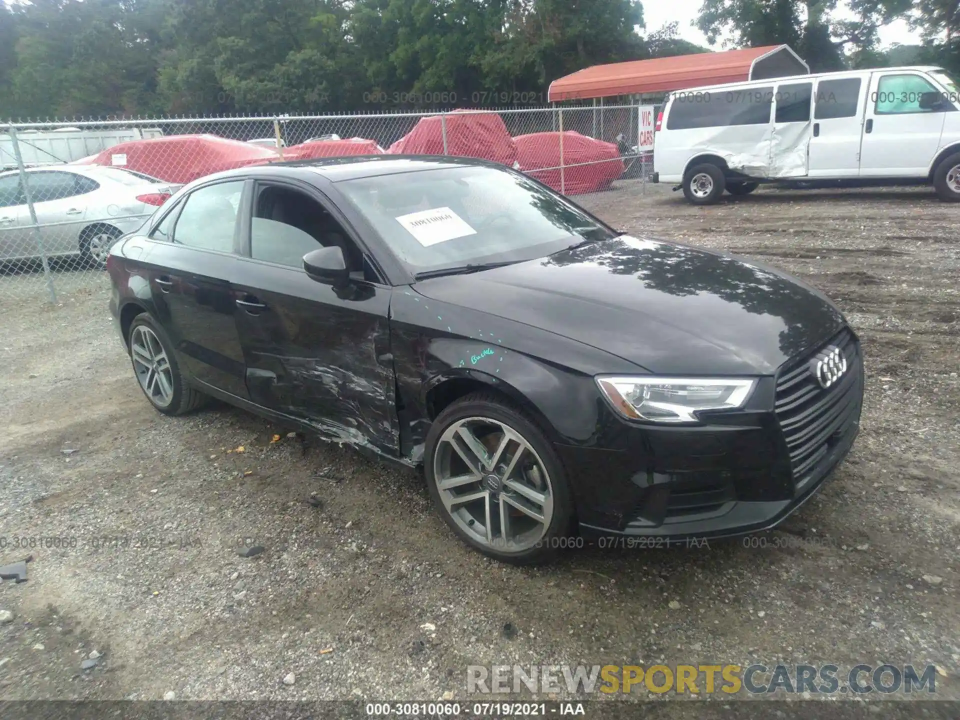 1 Photograph of a damaged car WAUAUGFF1LA104392 AUDI A3 SEDAN 2020