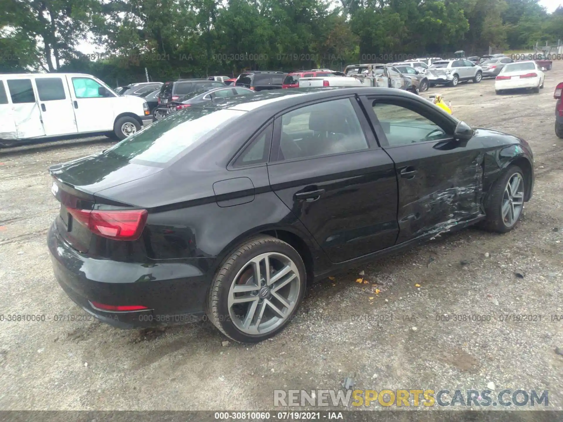 4 Photograph of a damaged car WAUAUGFF1LA104392 AUDI A3 SEDAN 2020