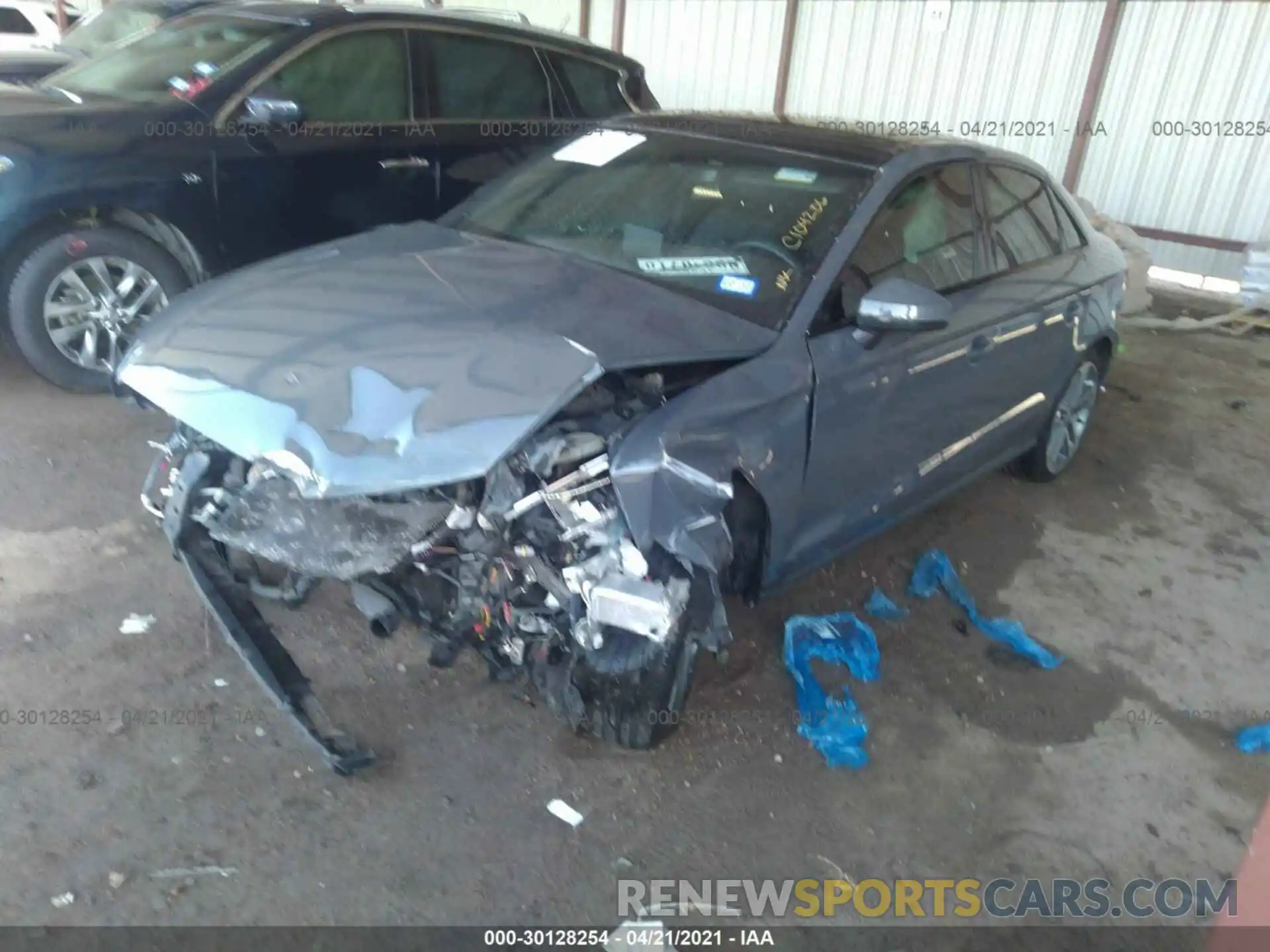 2 Photograph of a damaged car WAUAUGFF2LA005399 AUDI A3 SEDAN 2020