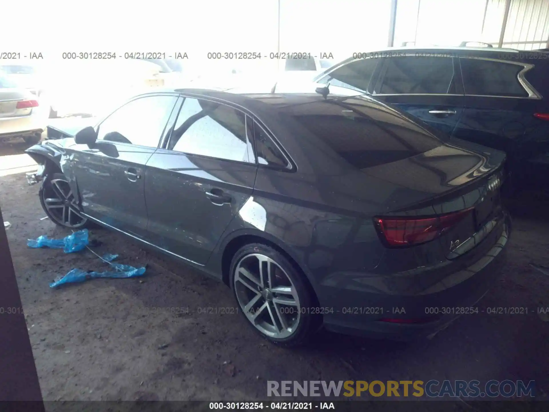 3 Photograph of a damaged car WAUAUGFF2LA005399 AUDI A3 SEDAN 2020