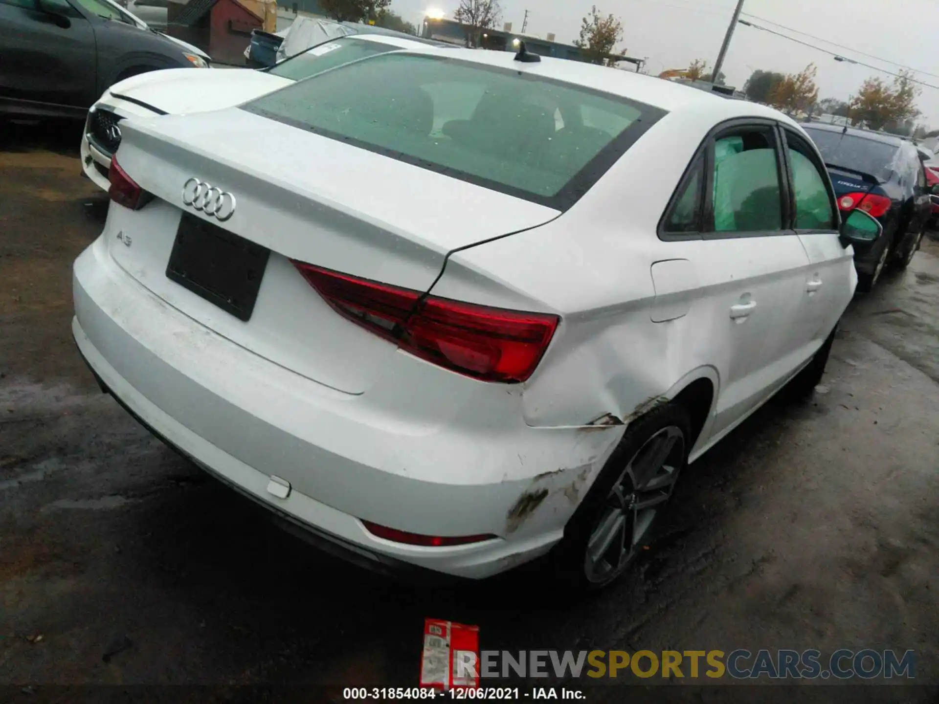 4 Photograph of a damaged car WAUAUGFF2LA033056 AUDI A3 SEDAN 2020