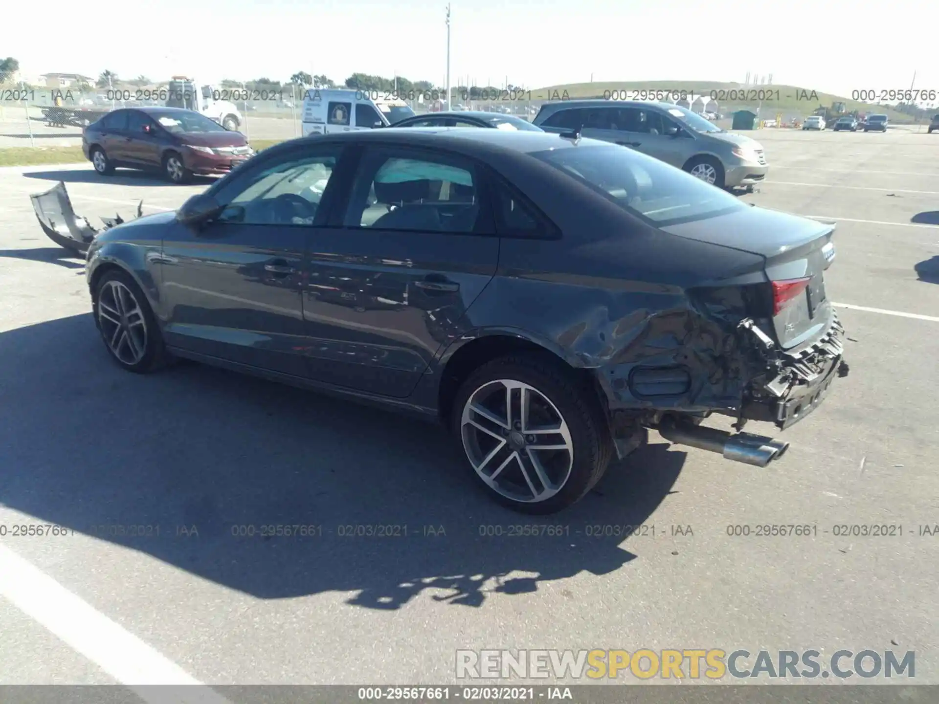 3 Photograph of a damaged car WAUAUGFF3LA077289 AUDI A3 SEDAN 2020