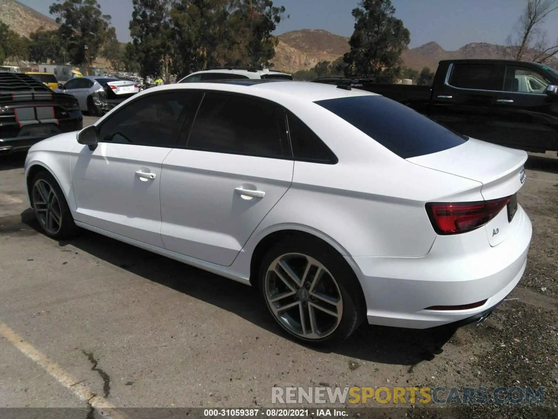 3 Photograph of a damaged car WAUAUGFF3LA093900 AUDI A3 SEDAN 2020