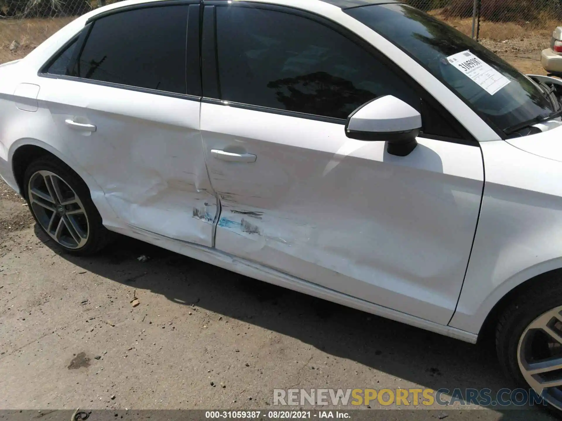 6 Photograph of a damaged car WAUAUGFF3LA093900 AUDI A3 SEDAN 2020