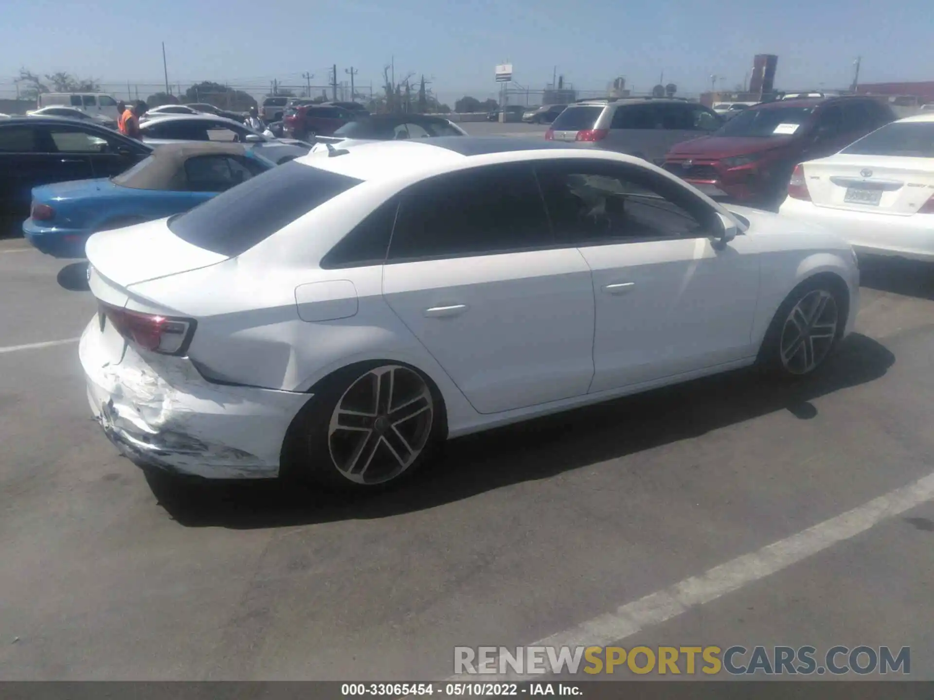 4 Photograph of a damaged car WAUAUGFF3LA102451 AUDI A3 SEDAN 2020