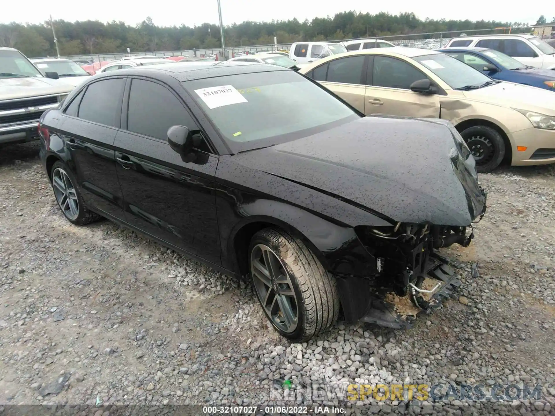 1 Photograph of a damaged car WAUAUGFF3LA105723 AUDI A3 SEDAN 2020