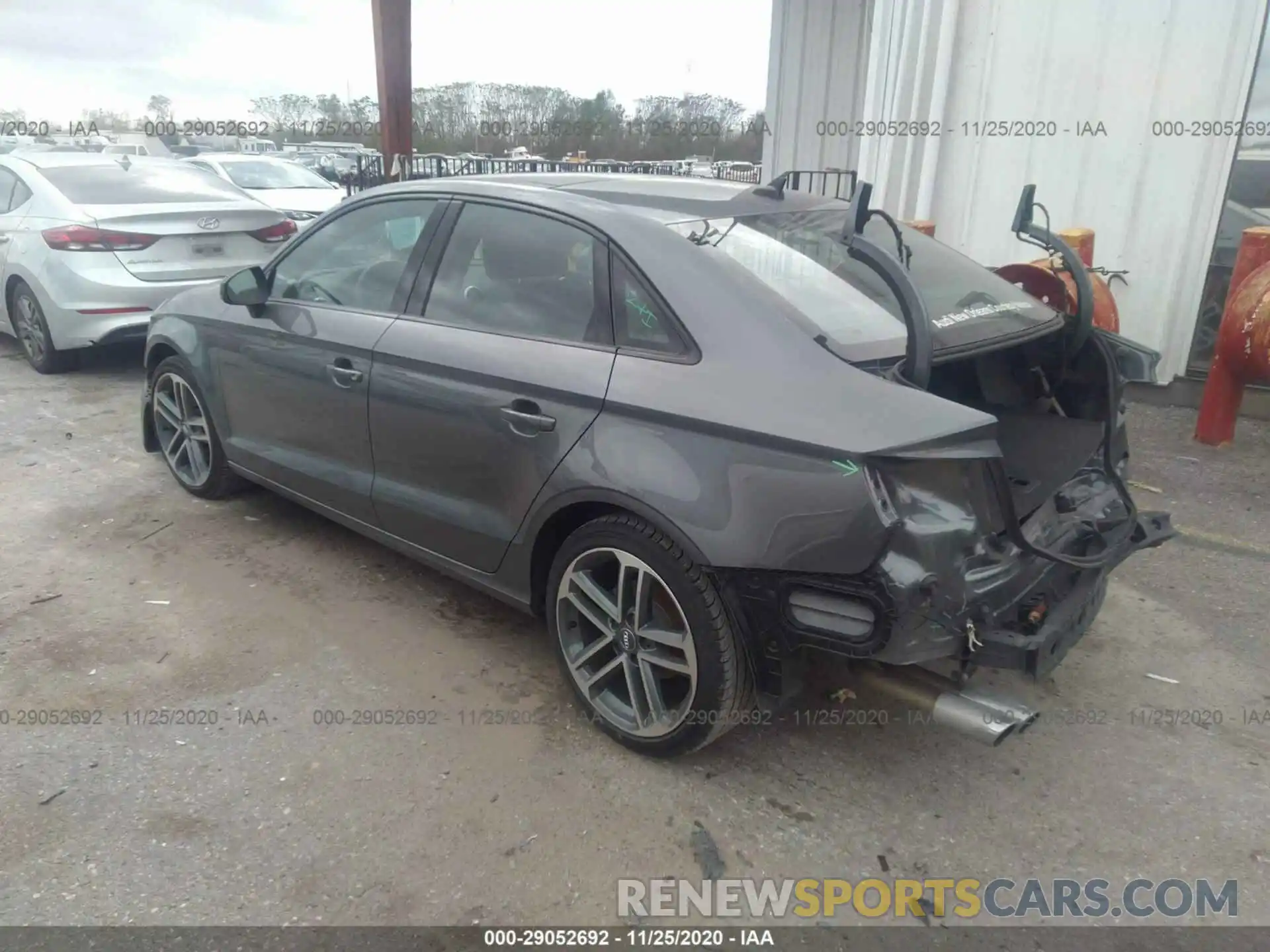 3 Photograph of a damaged car WAUAUGFF4LA030708 AUDI A3 SEDAN 2020