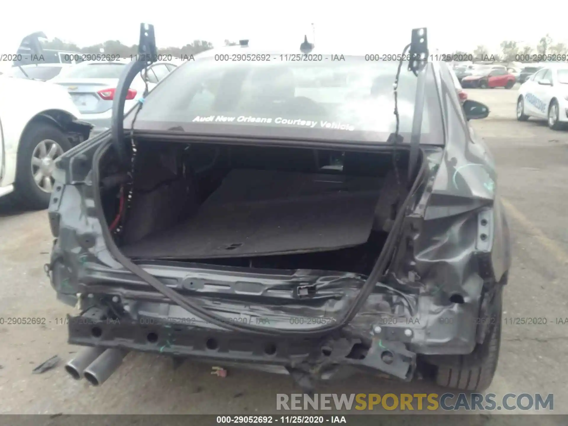 6 Photograph of a damaged car WAUAUGFF4LA030708 AUDI A3 SEDAN 2020