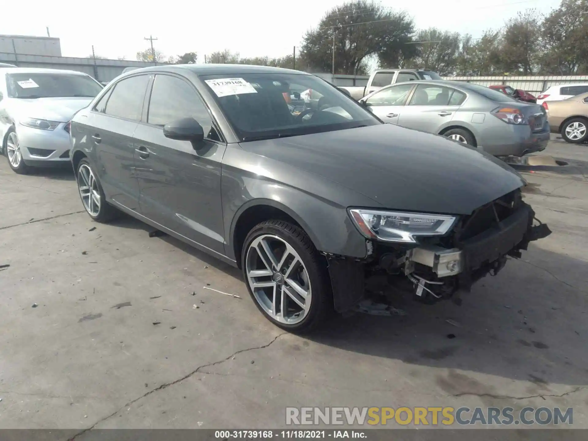 1 Photograph of a damaged car WAUAUGFF4LA062218 AUDI A3 SEDAN 2020