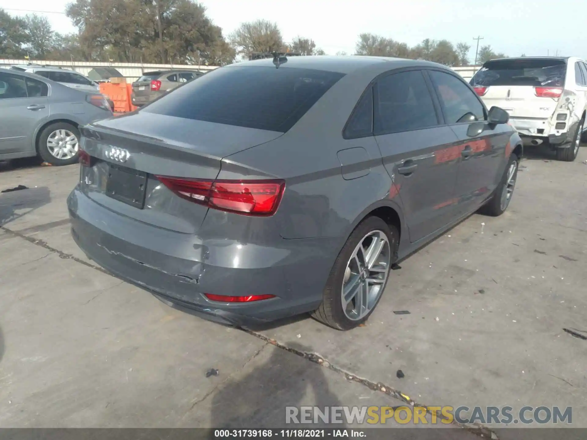 4 Photograph of a damaged car WAUAUGFF4LA062218 AUDI A3 SEDAN 2020