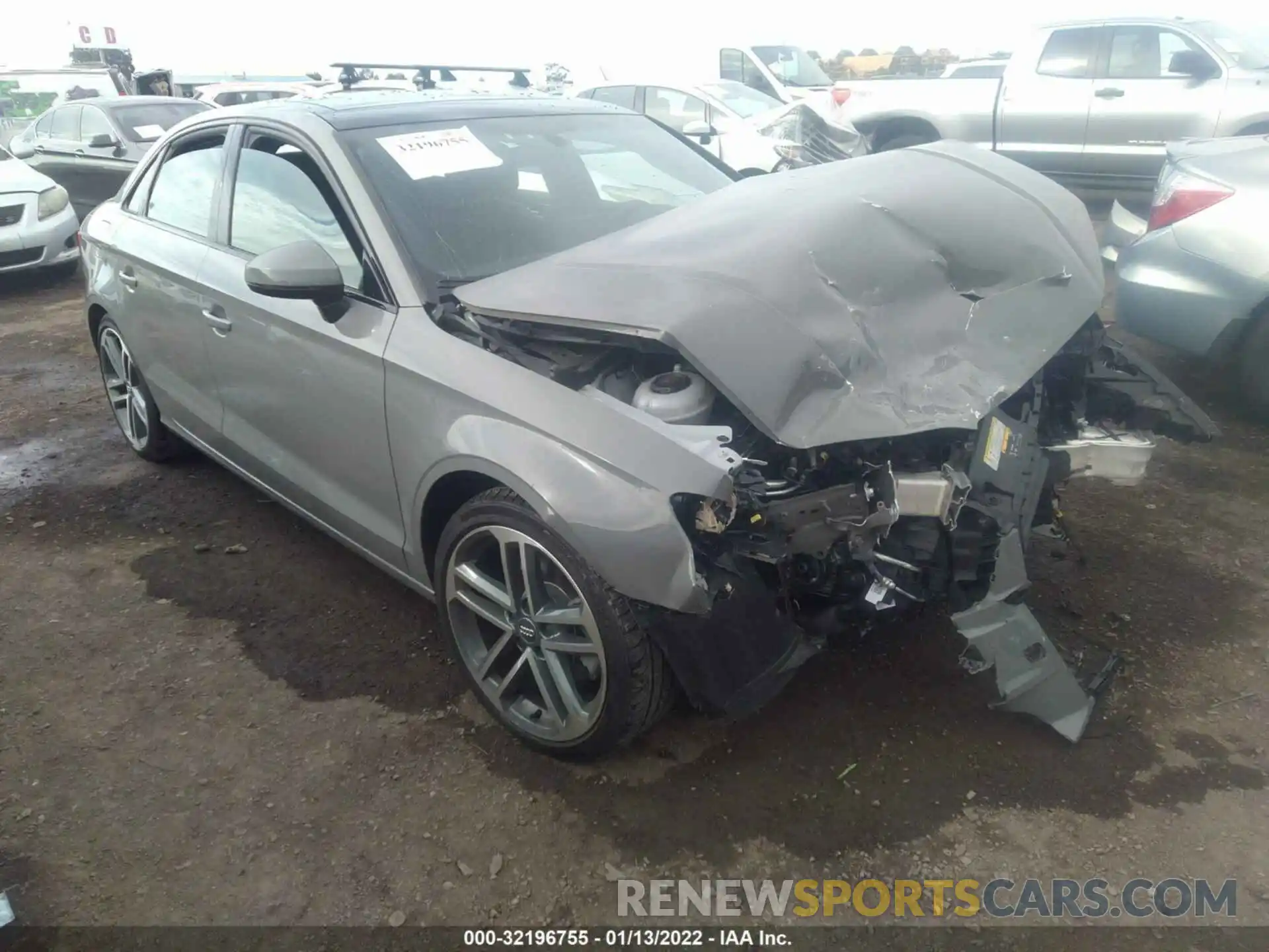 1 Photograph of a damaged car WAUAUGFF4LA105858 AUDI A3 SEDAN 2020