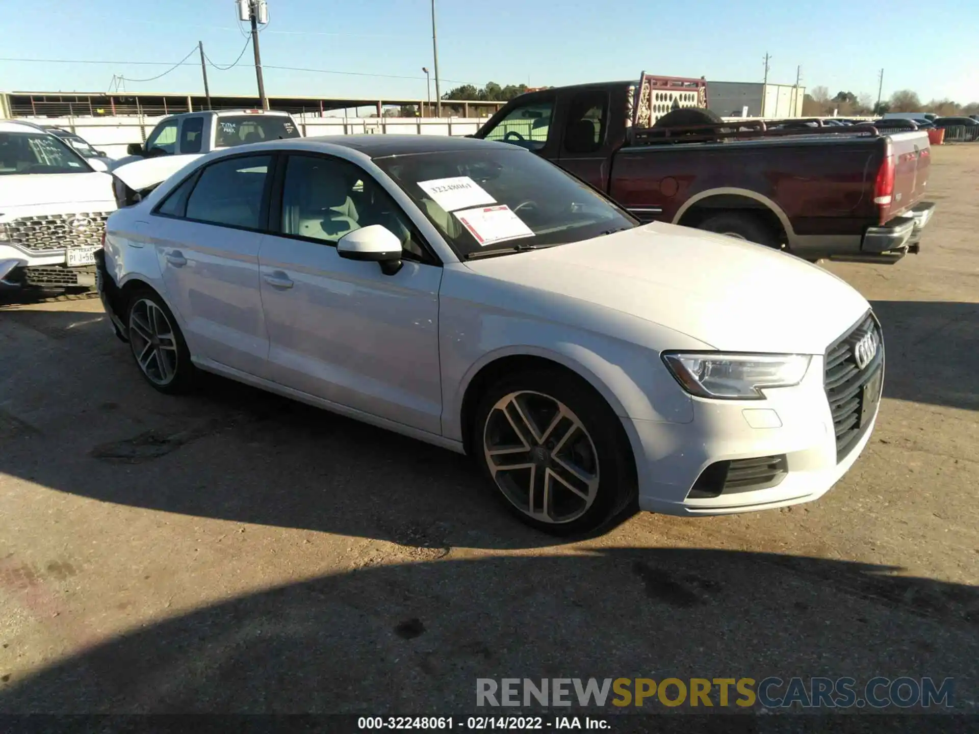 1 Photograph of a damaged car WAUAUGFF5LA001248 AUDI A3 SEDAN 2020