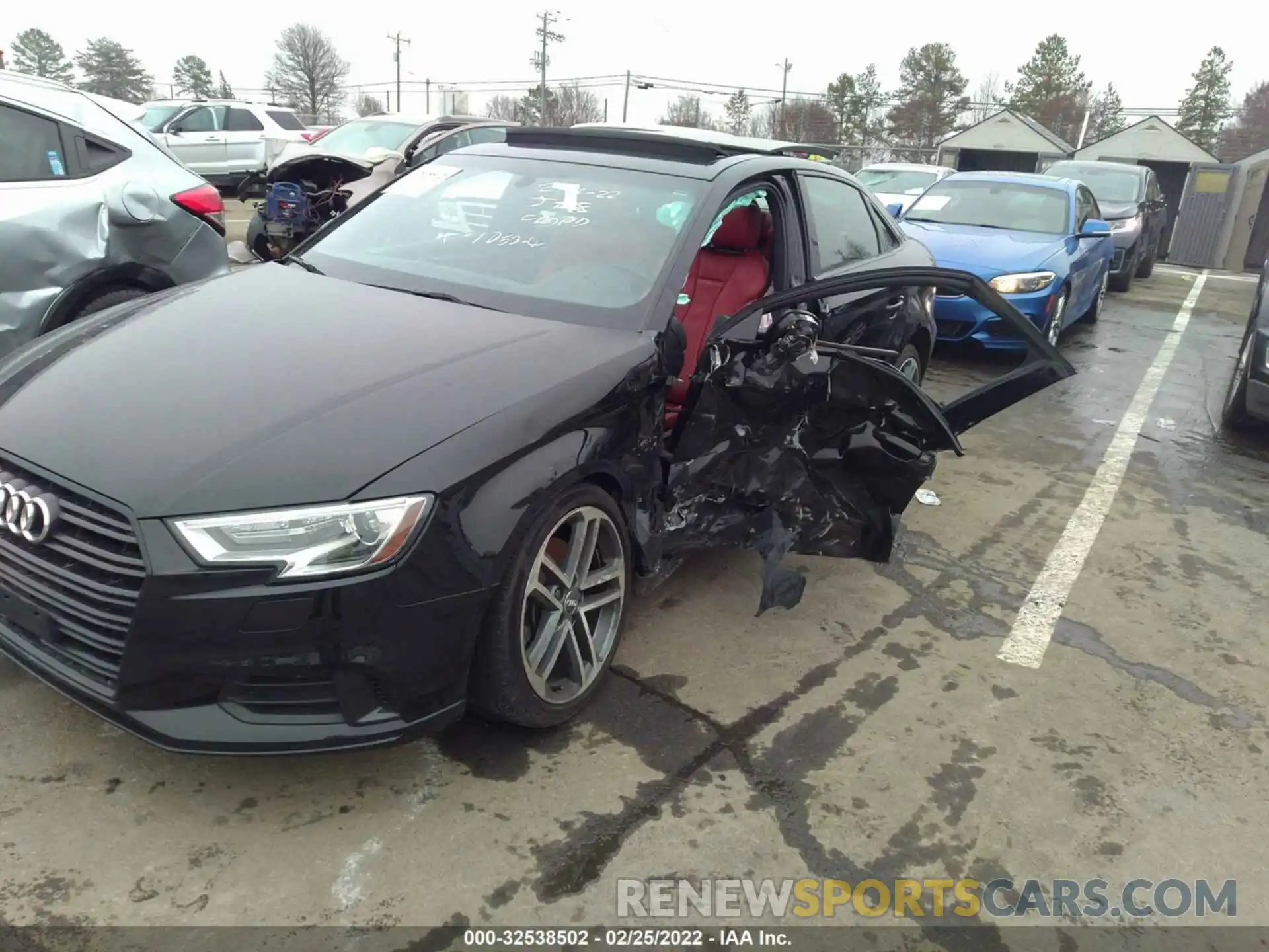 2 Photograph of a damaged car WAUAUGFF5LA070473 AUDI A3 SEDAN 2020