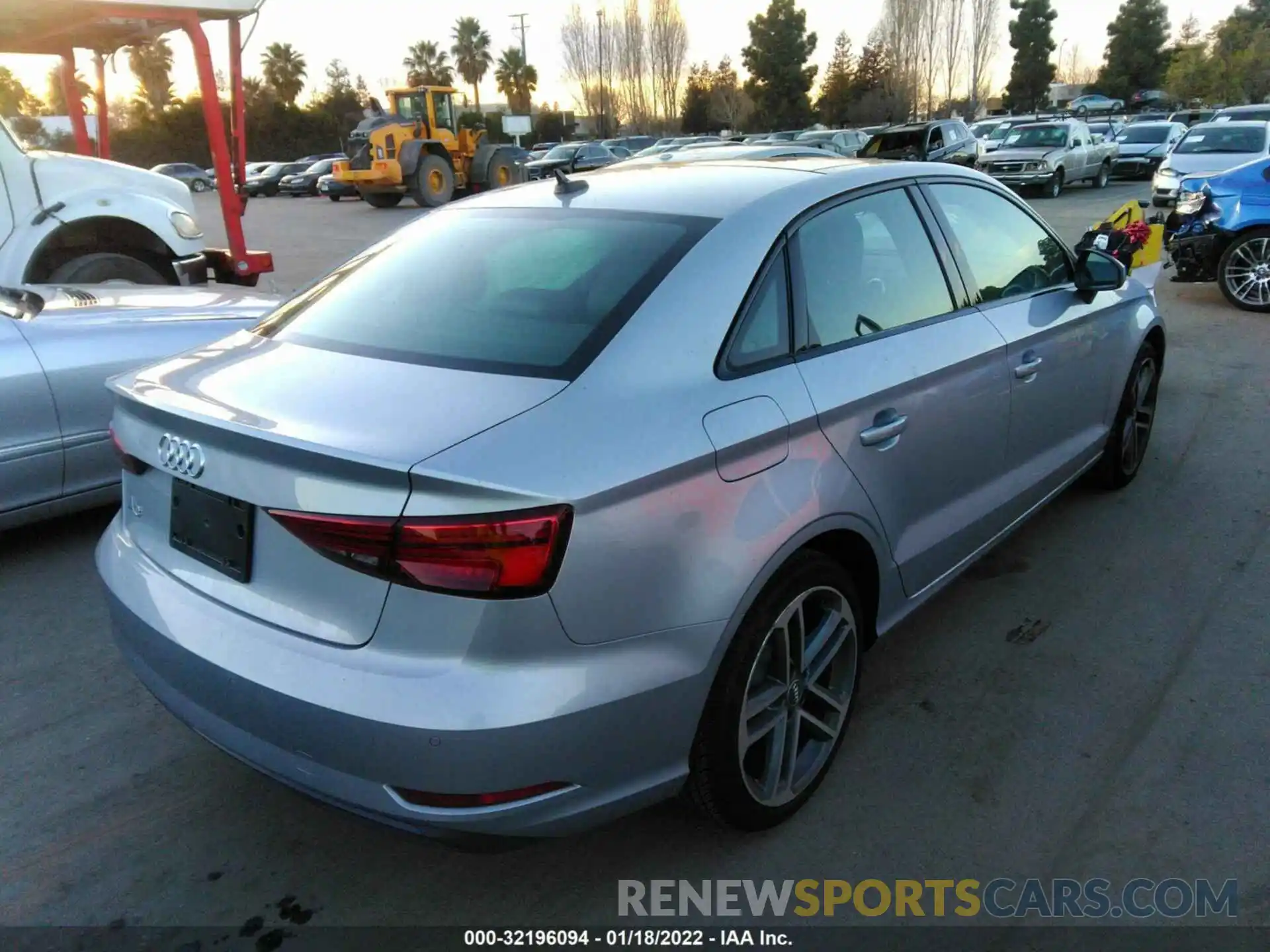 4 Photograph of a damaged car WAUAUGFF5LA100684 AUDI A3 SEDAN 2020