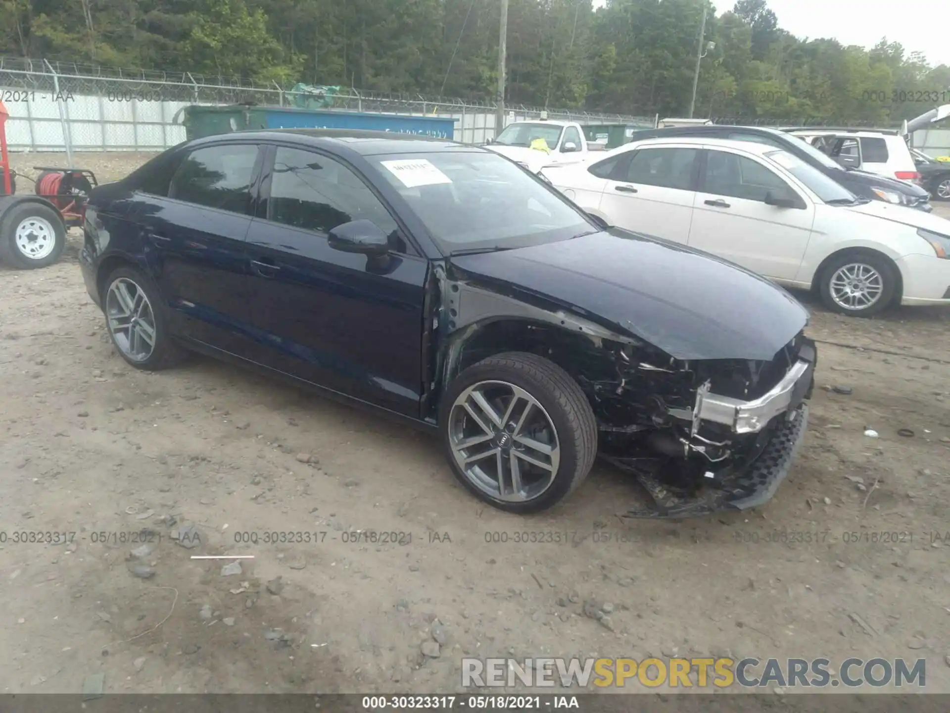 1 Photograph of a damaged car WAUAUGFF5LA101074 AUDI A3 SEDAN 2020