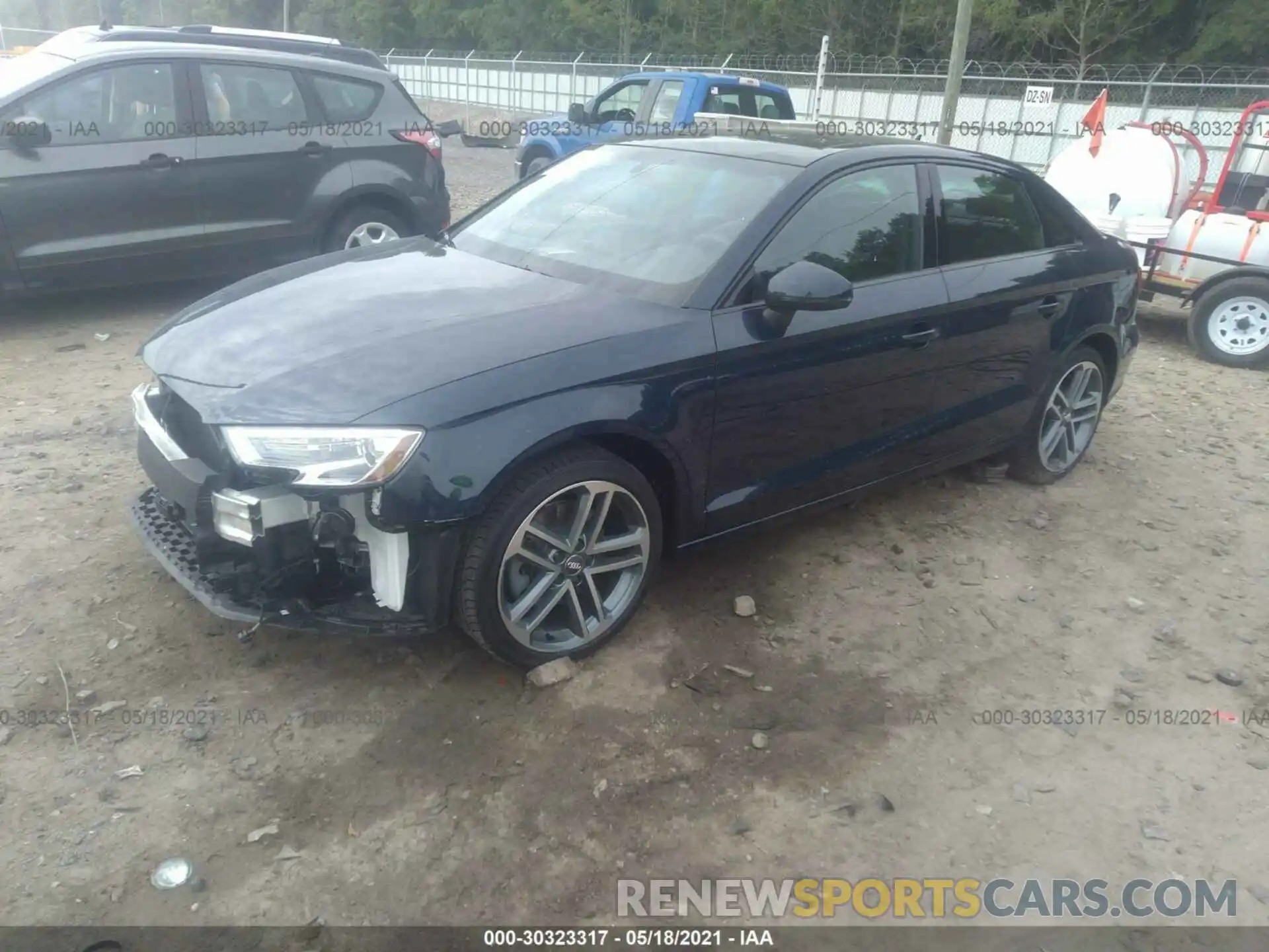 2 Photograph of a damaged car WAUAUGFF5LA101074 AUDI A3 SEDAN 2020