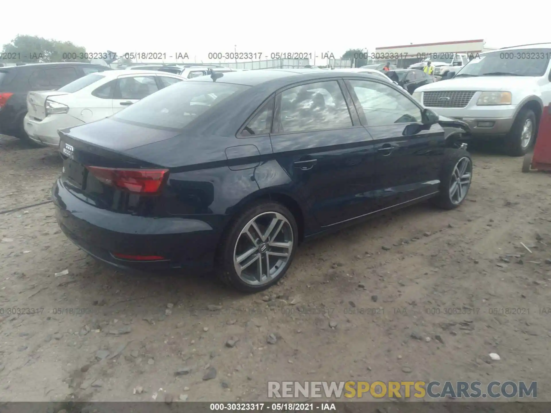 4 Photograph of a damaged car WAUAUGFF5LA101074 AUDI A3 SEDAN 2020