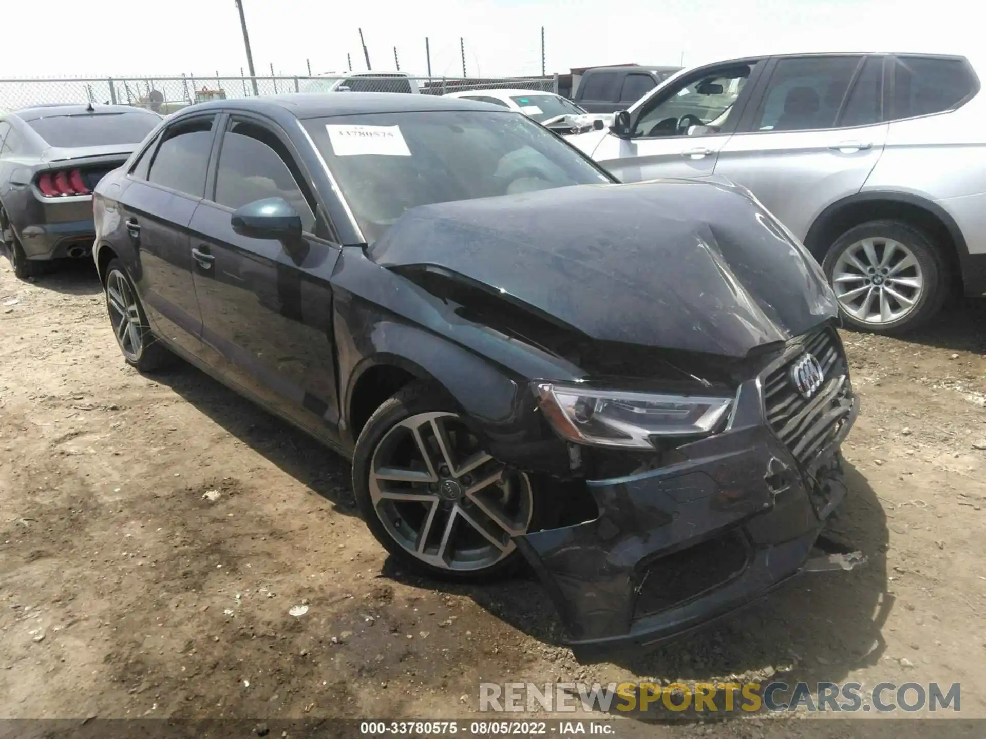 1 Photograph of a damaged car WAUAUGFF5LA102015 AUDI A3 SEDAN 2020