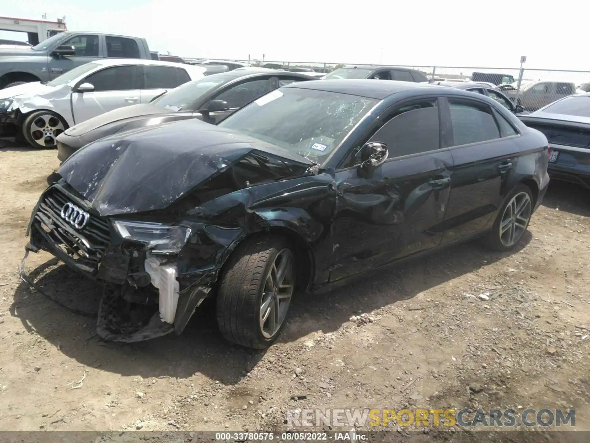 2 Photograph of a damaged car WAUAUGFF5LA102015 AUDI A3 SEDAN 2020