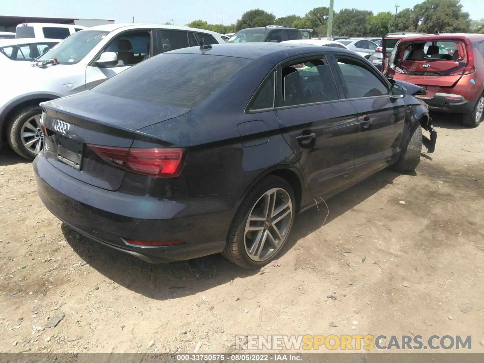 4 Photograph of a damaged car WAUAUGFF5LA102015 AUDI A3 SEDAN 2020