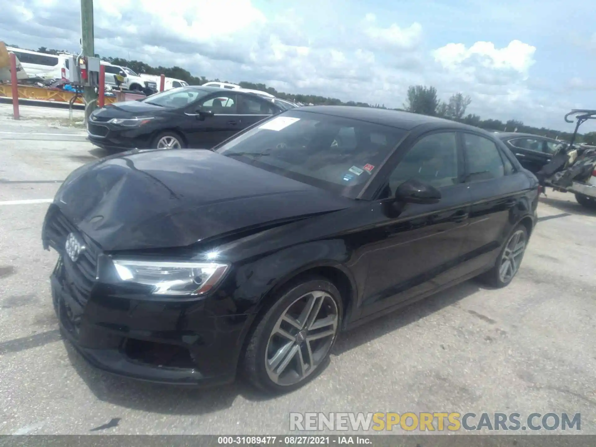 2 Photograph of a damaged car WAUAUGFF7LA097738 AUDI A3 SEDAN 2020