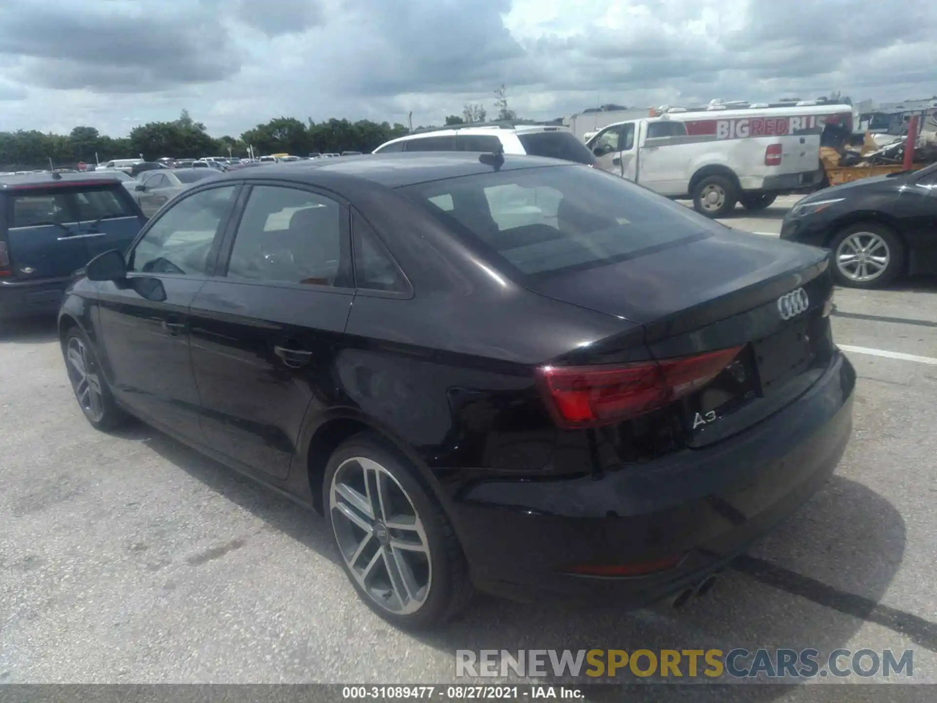 3 Photograph of a damaged car WAUAUGFF7LA097738 AUDI A3 SEDAN 2020