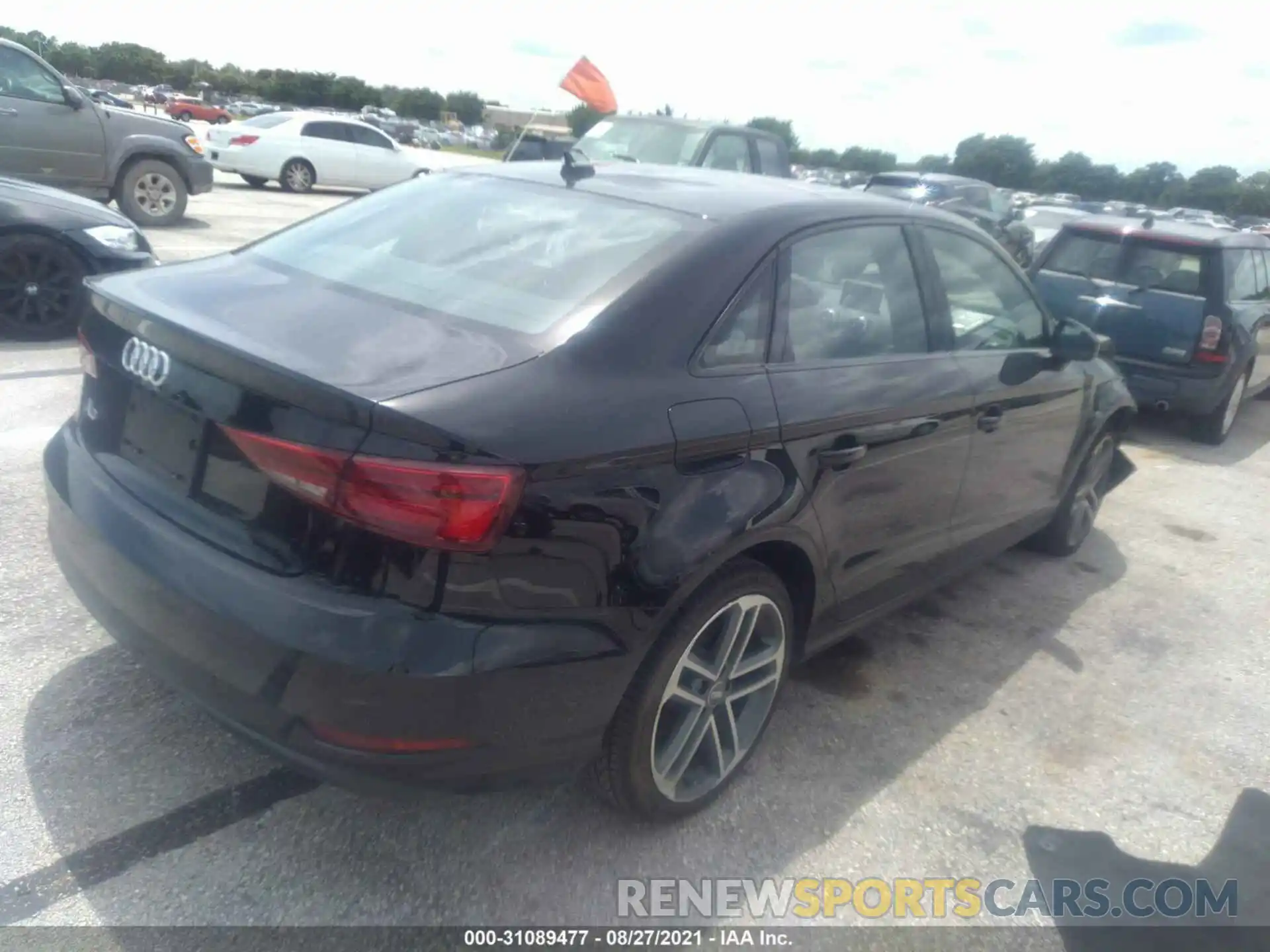 4 Photograph of a damaged car WAUAUGFF7LA097738 AUDI A3 SEDAN 2020