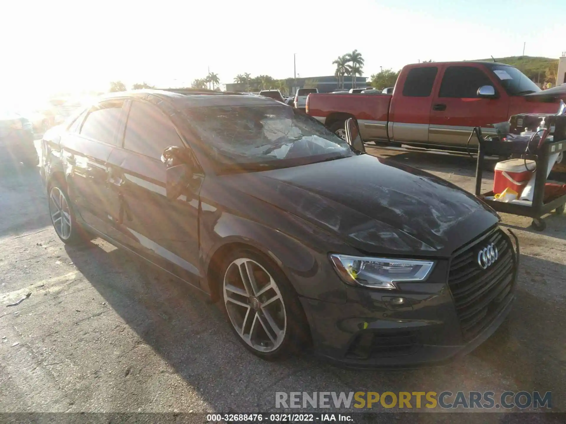 1 Photograph of a damaged car WAUAUGFF7LA103263 AUDI A3 SEDAN 2020