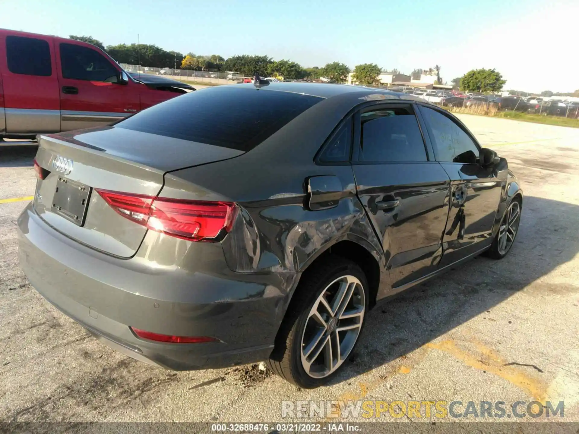 4 Photograph of a damaged car WAUAUGFF7LA103263 AUDI A3 SEDAN 2020