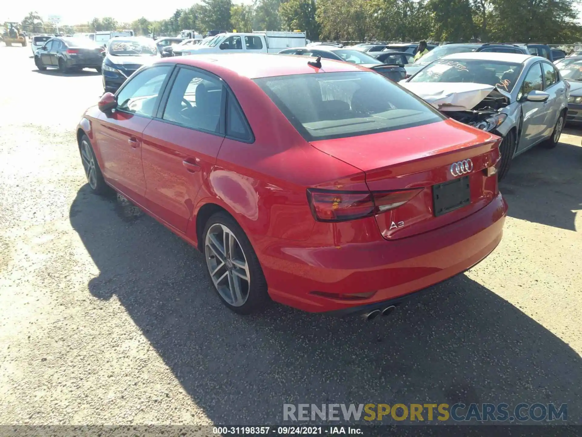 3 Photograph of a damaged car WAUAUGFF9LA014228 AUDI A3 SEDAN 2020