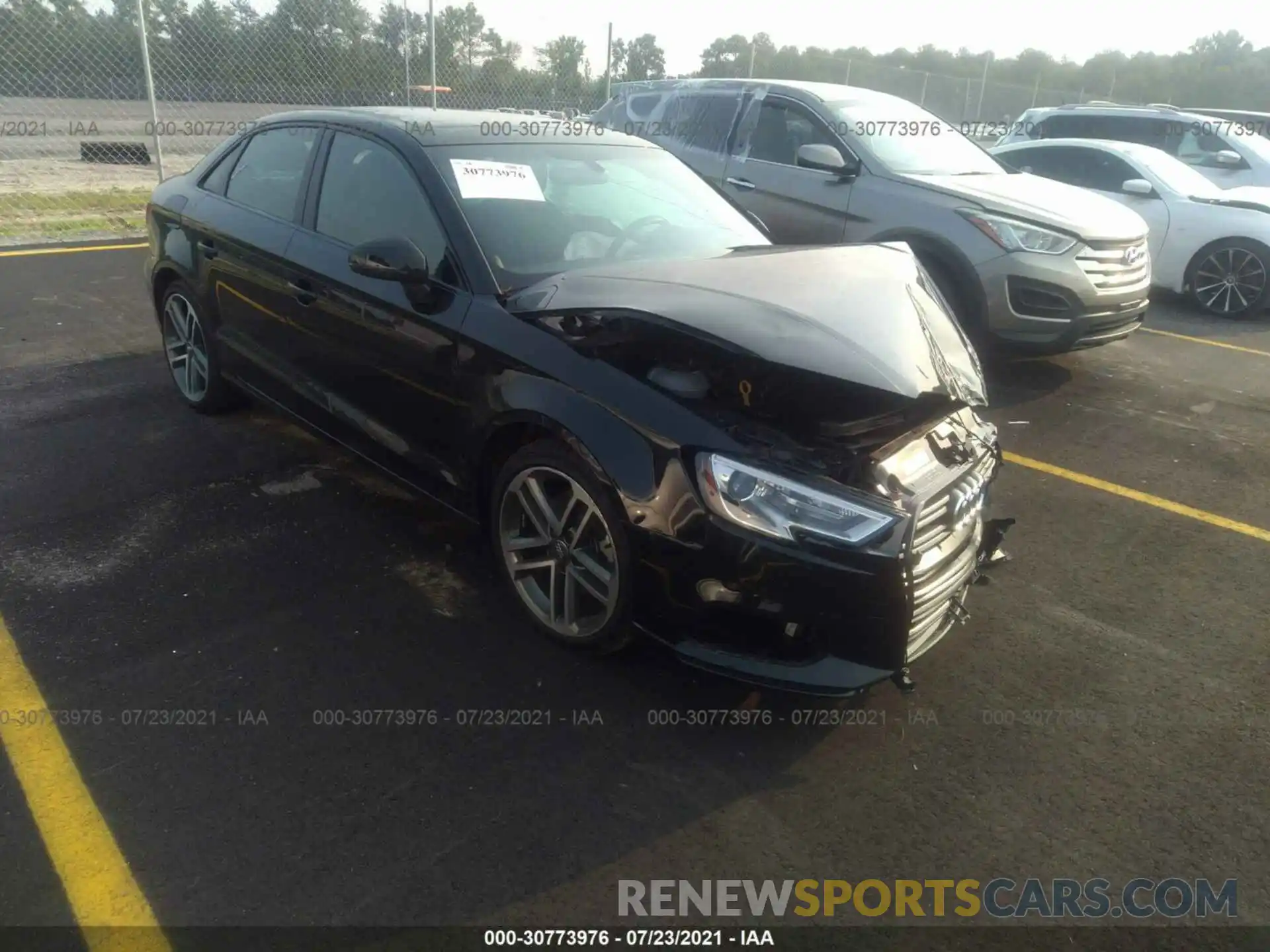 1 Photograph of a damaged car WAUAUGFF9LA074753 AUDI A3 SEDAN 2020