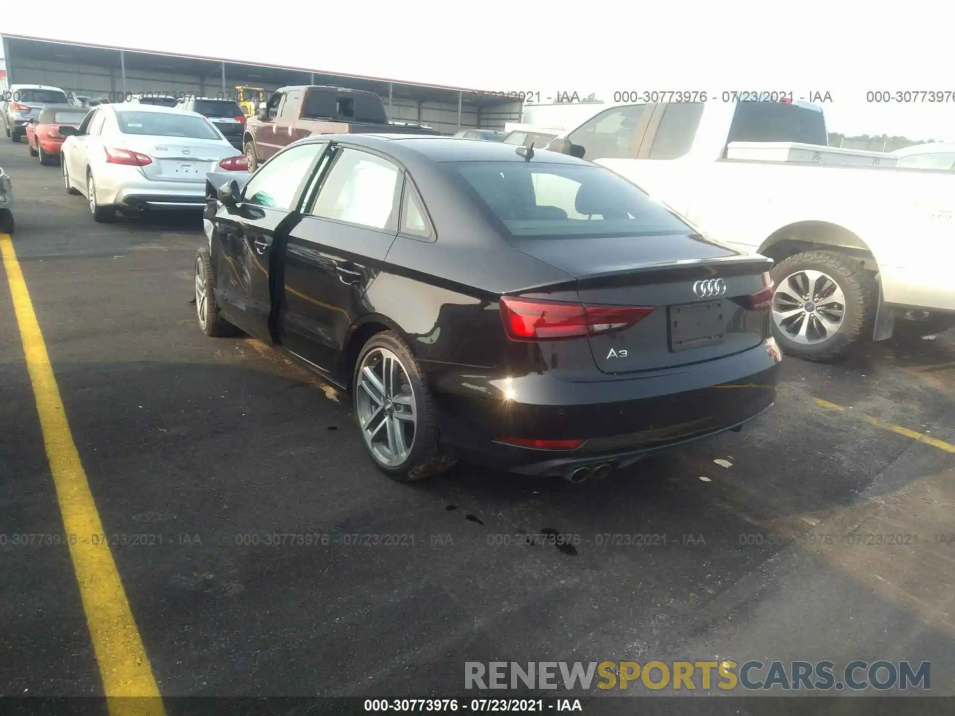 3 Photograph of a damaged car WAUAUGFF9LA074753 AUDI A3 SEDAN 2020