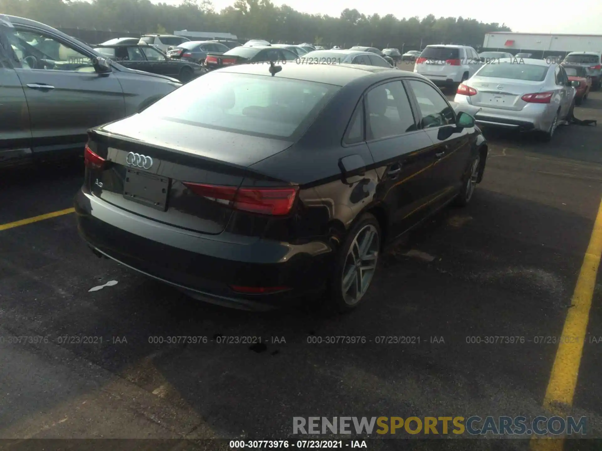 4 Photograph of a damaged car WAUAUGFF9LA074753 AUDI A3 SEDAN 2020